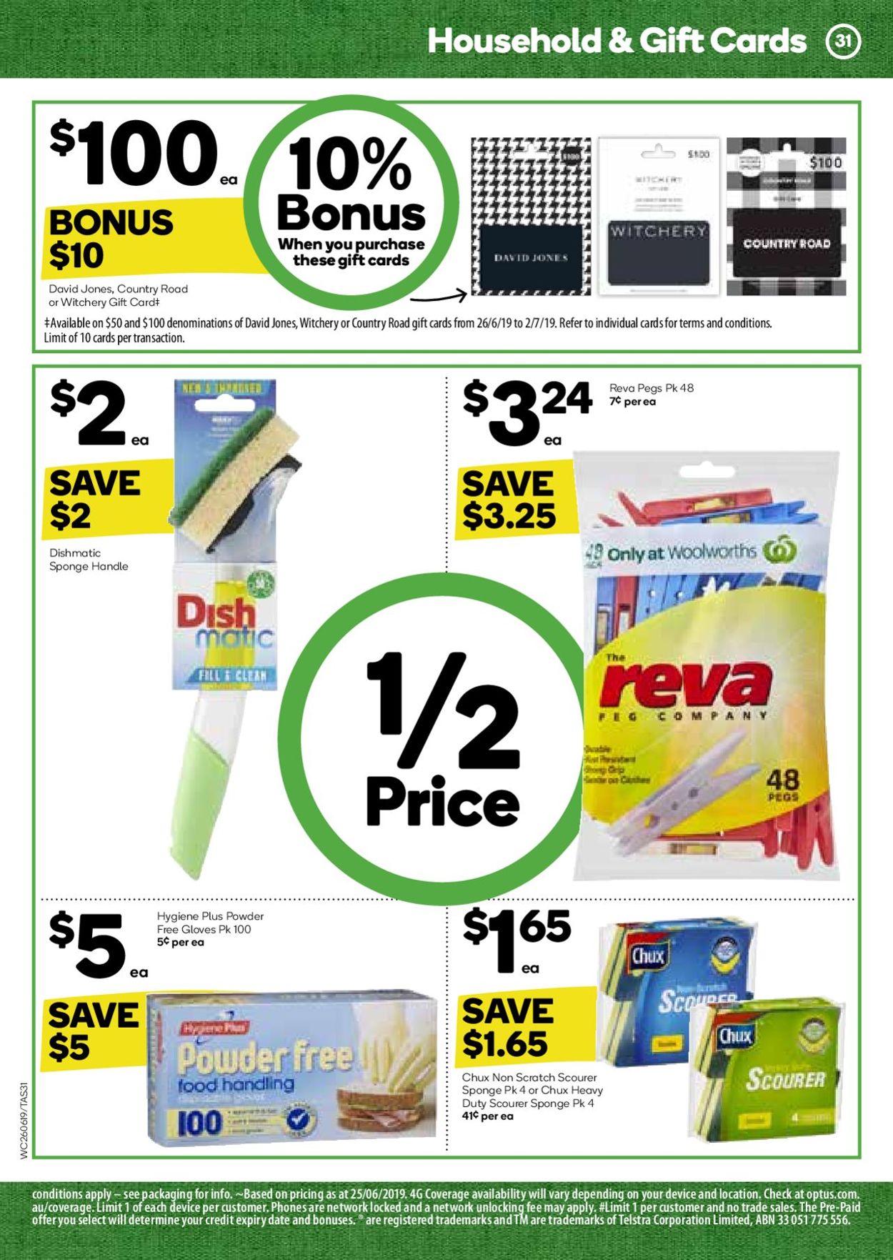 Woolworths Catalogue - 26/06-02/07/2019 (Page 31)