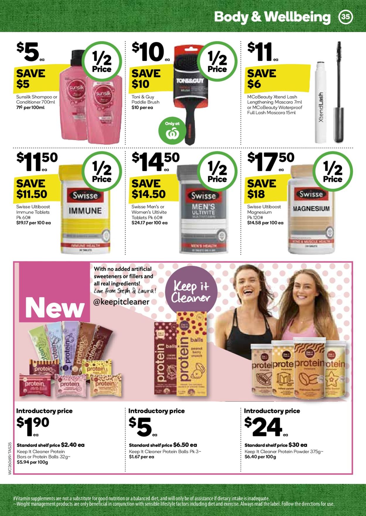 Woolworths Catalogue - 26/06-02/07/2019 (Page 35)