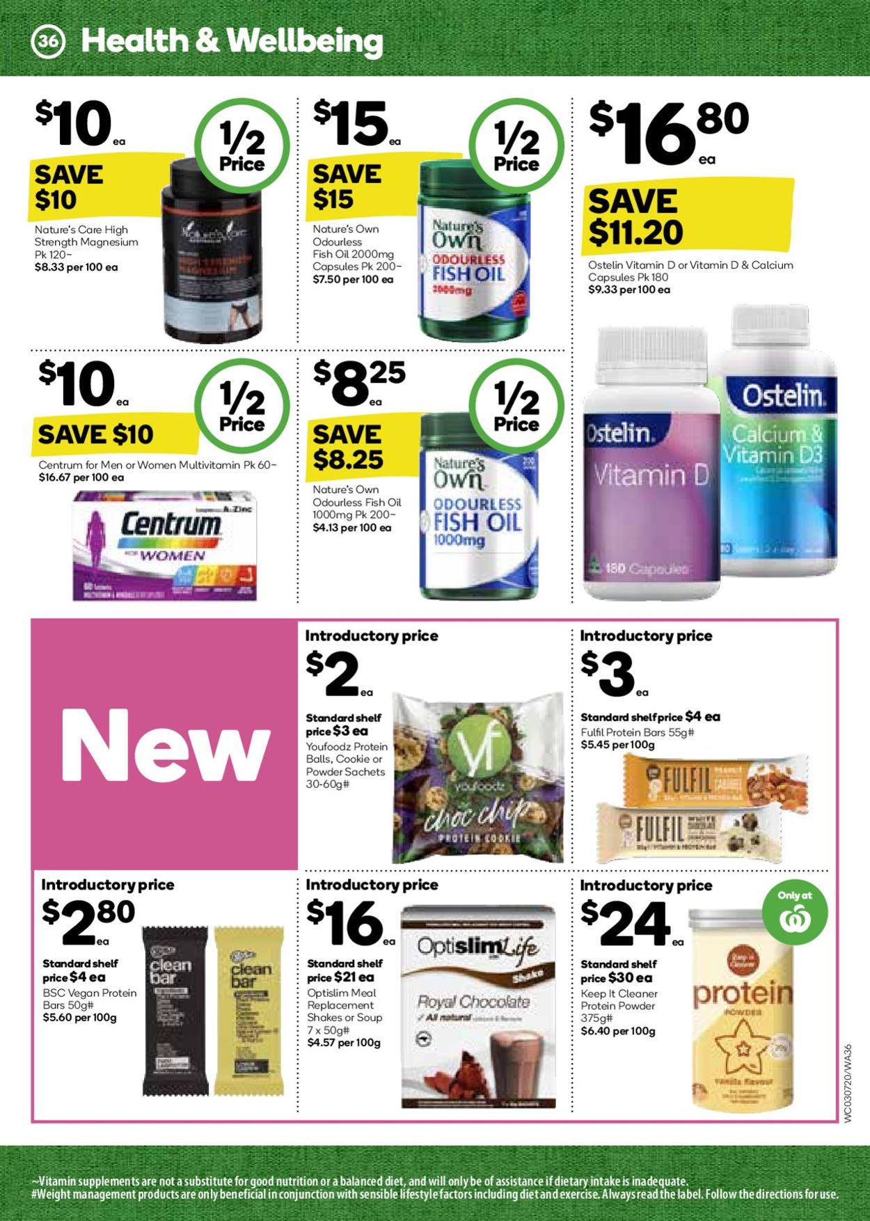 Woolworths Catalogue - 03/07-09/07/2019 (Page 36)