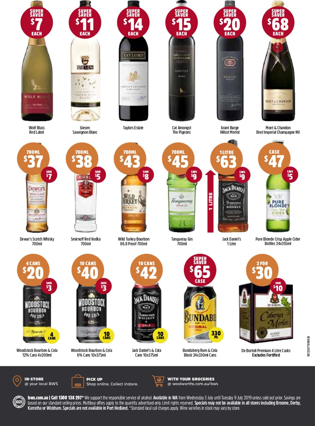 Woolworths Catalogue - 03/07-09/07/2019 (Page 38)