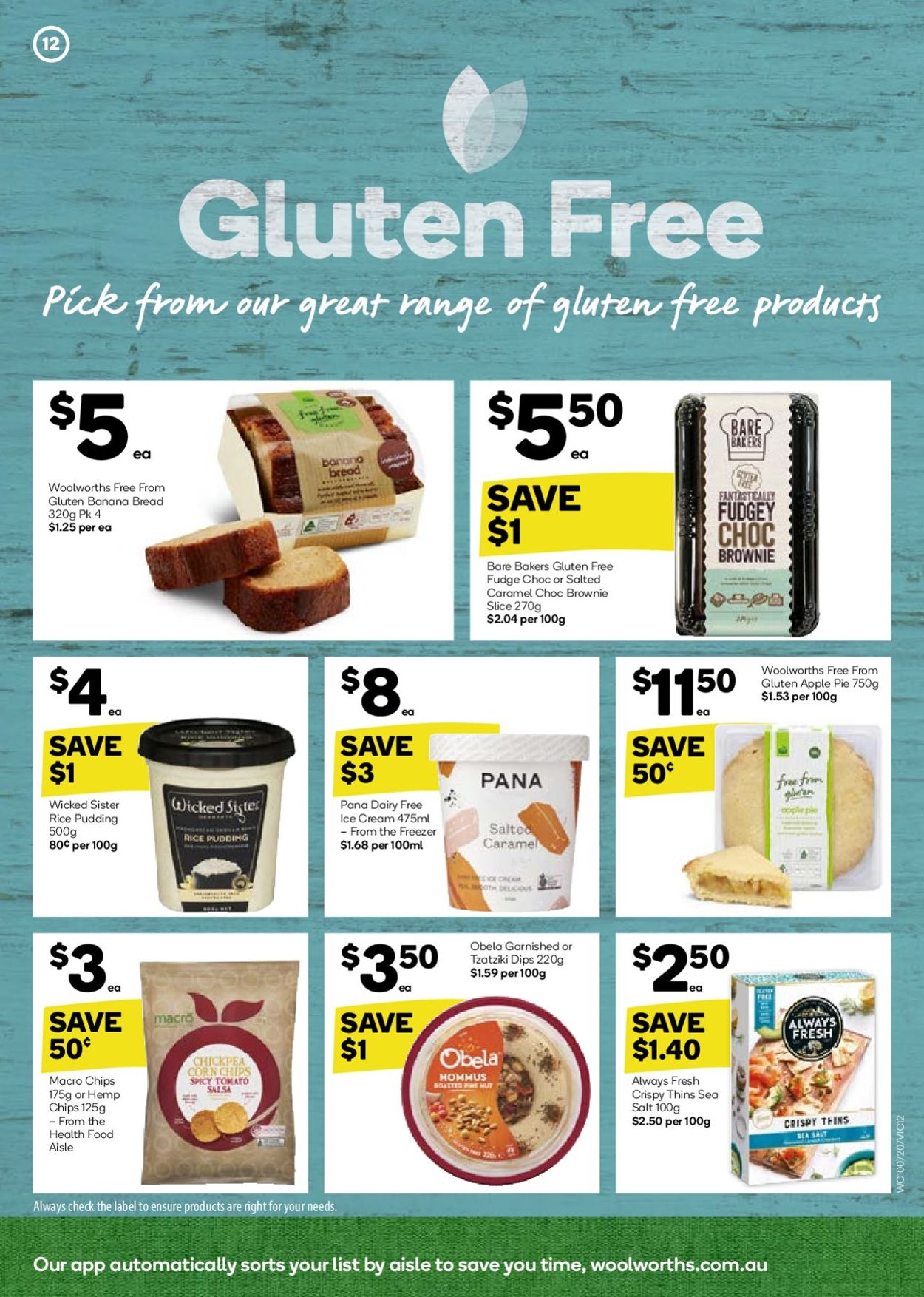 Woolworths Catalogue - 10/07-16/07/2019 (Page 12)