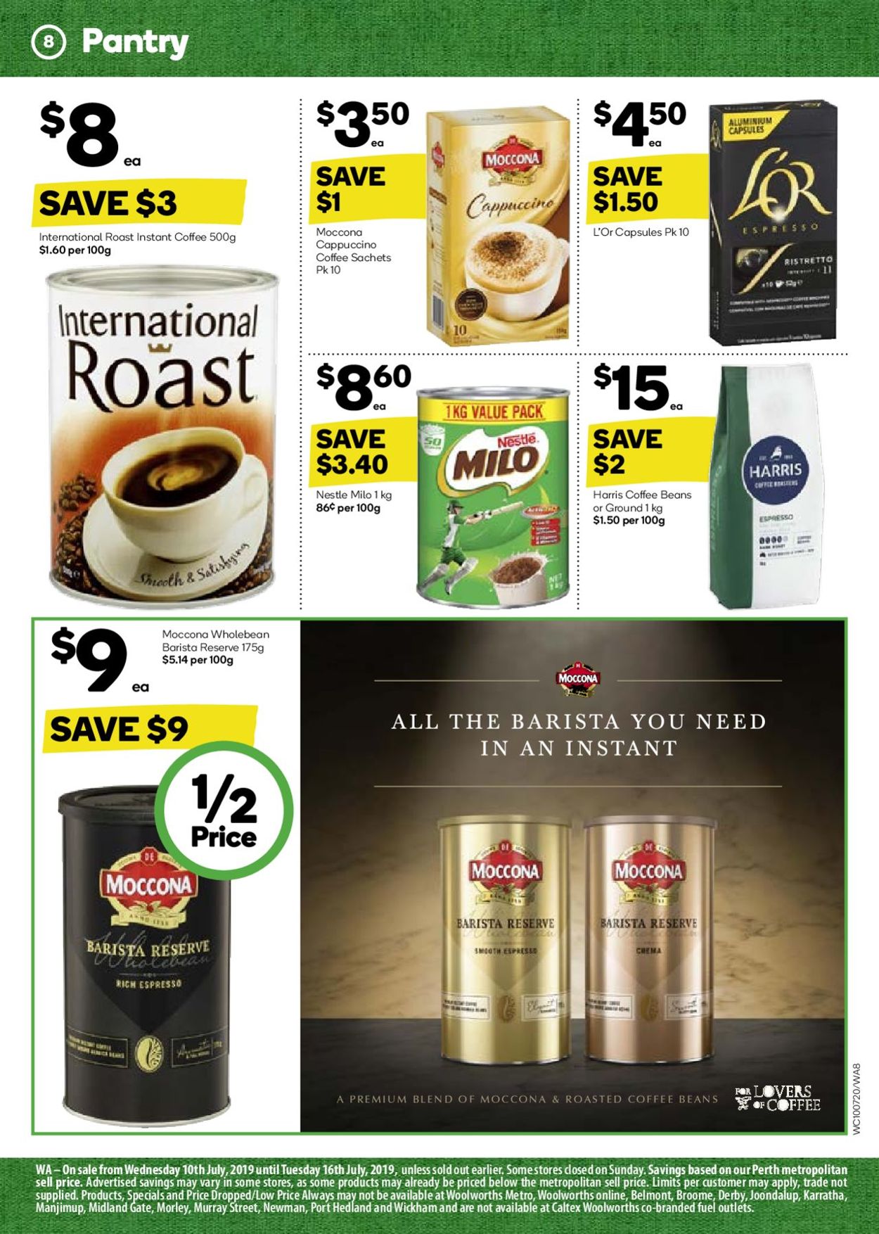 Woolworths Catalogue - 10/07-16/07/2019 (Page 8)