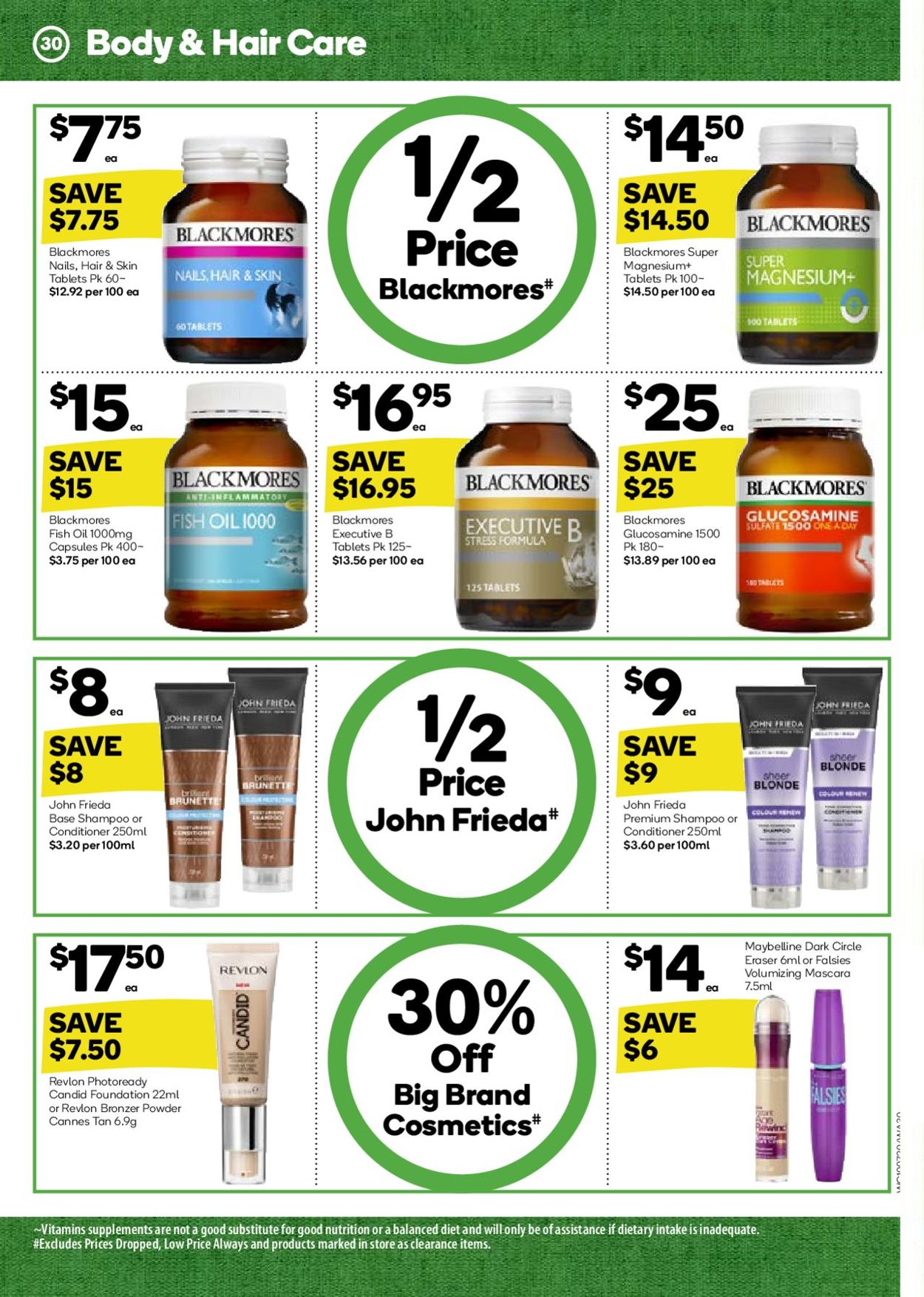 Woolworths Catalogue - 10/07-16/07/2019 (Page 30)