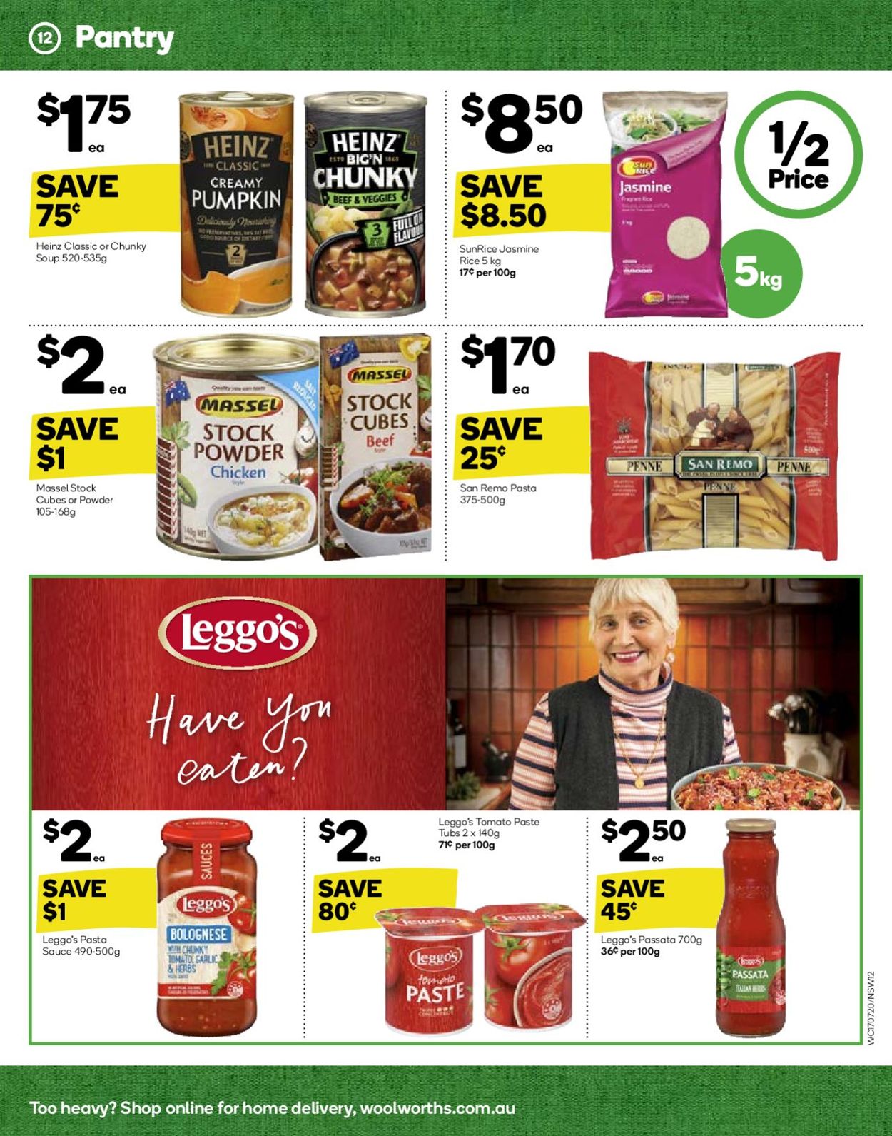 Woolworths Catalogue - 17/07-23/07/2019 (Page 12)