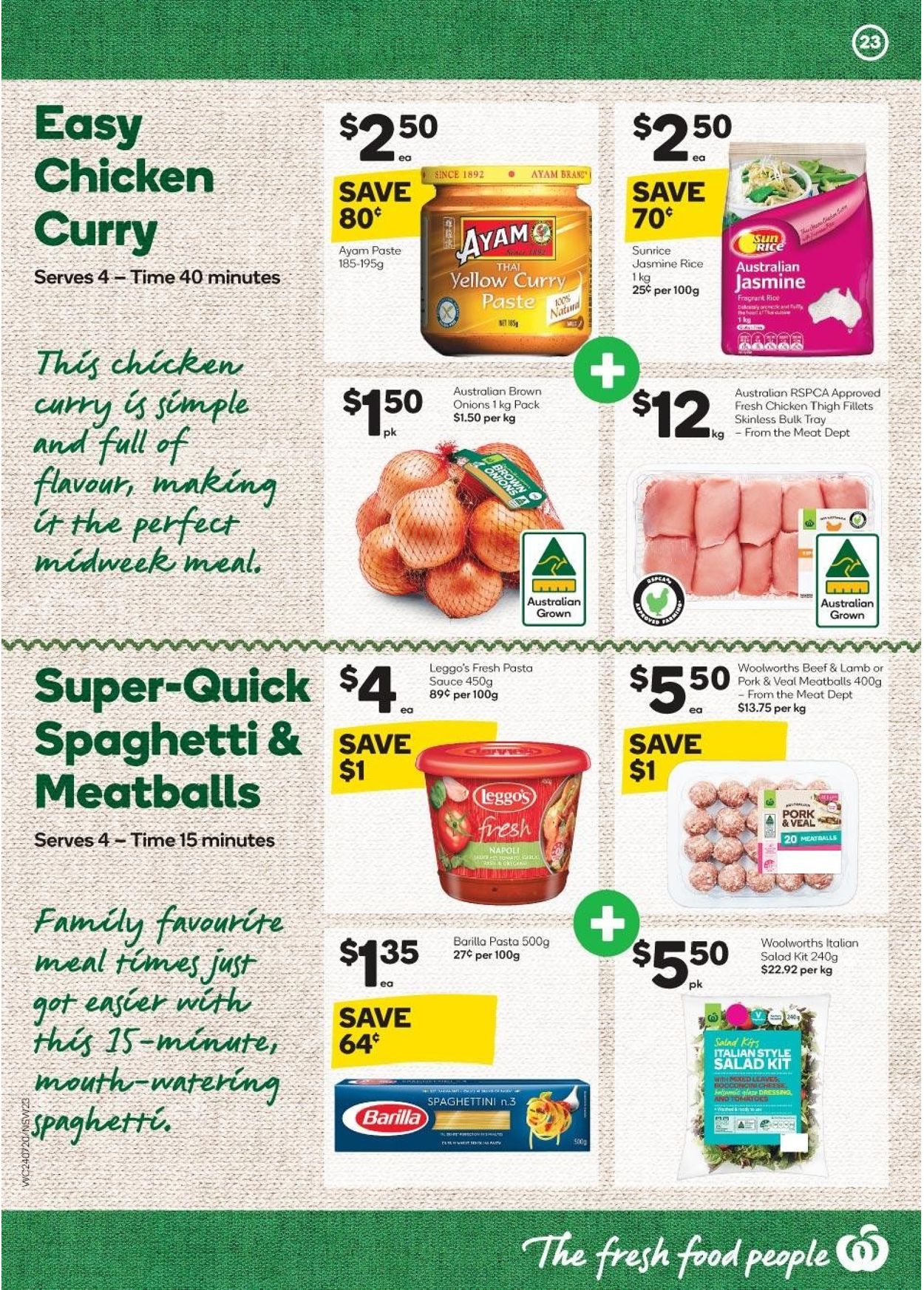 Woolworths Catalogue - 24/07-30/07/2019 (Page 23)