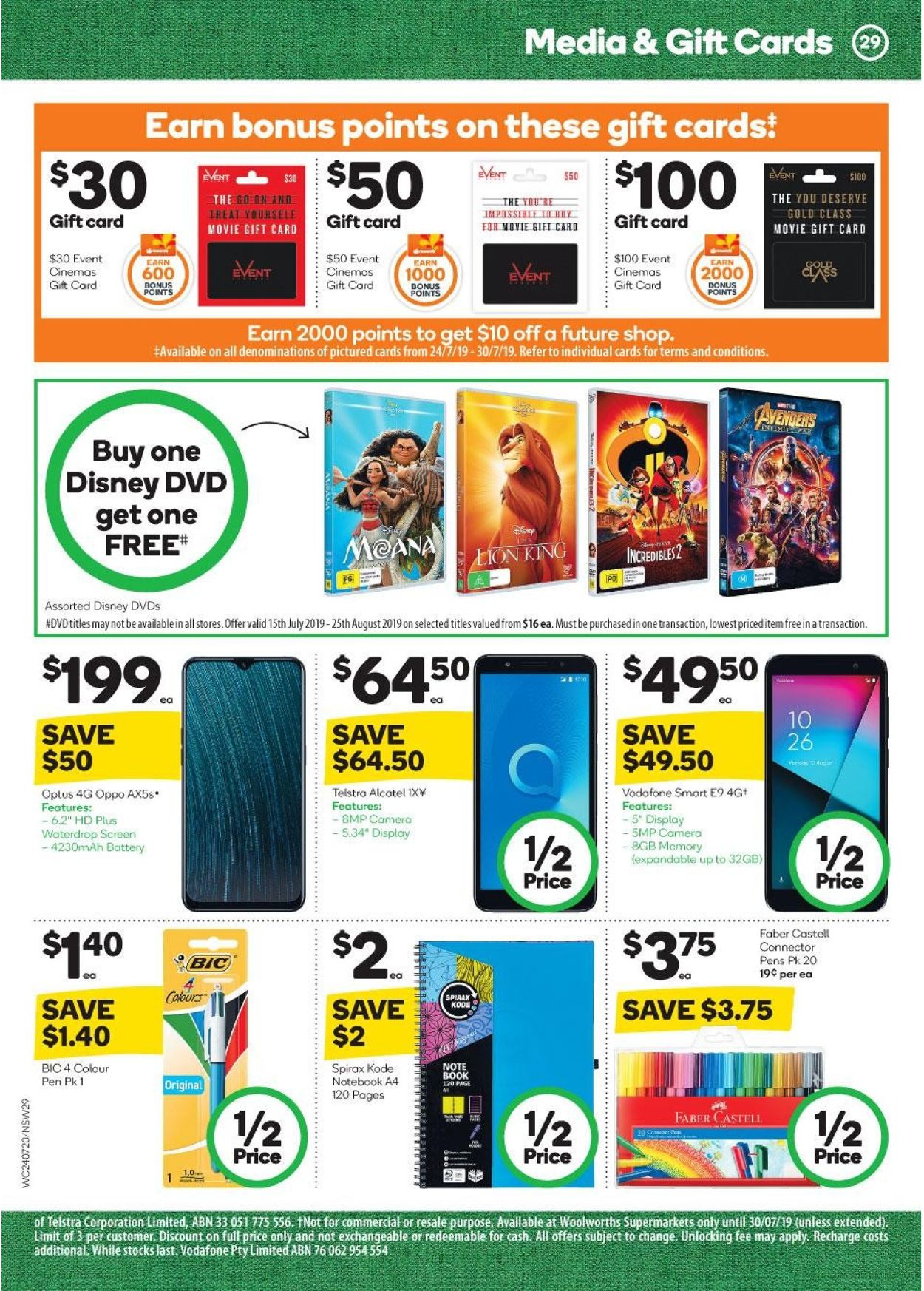 Woolworths Catalogue - 24/07-30/07/2019 (Page 29)