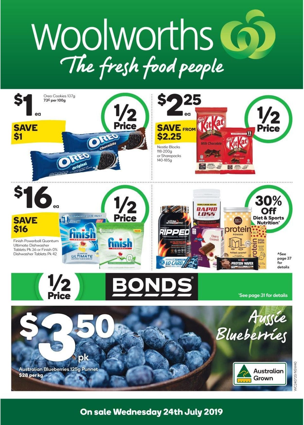 Woolworths Catalogue - 24/07-30/07/2019 (Page 40)