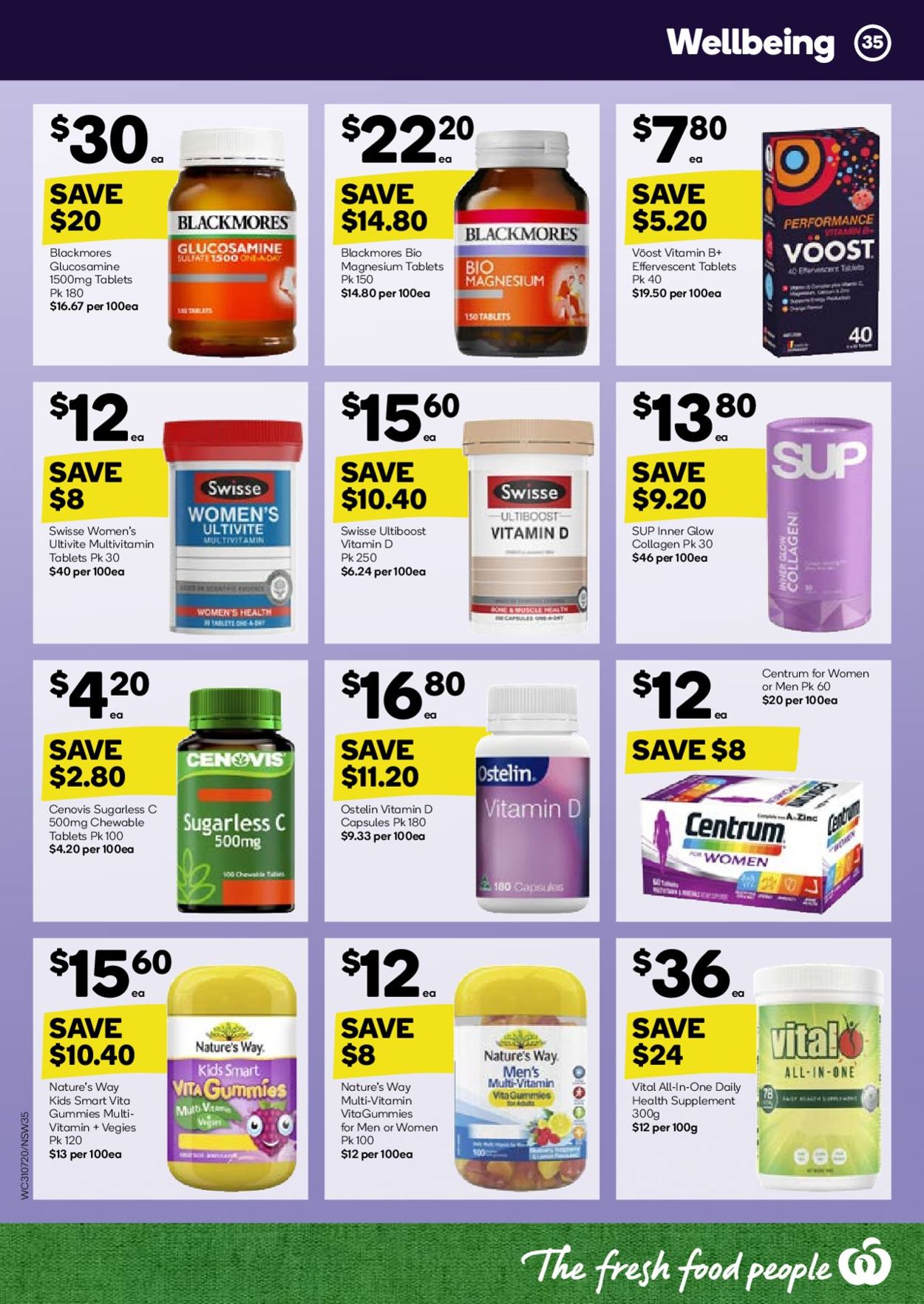 Woolworths Catalogue - 31/07-06/08/2019 (Page 35)
