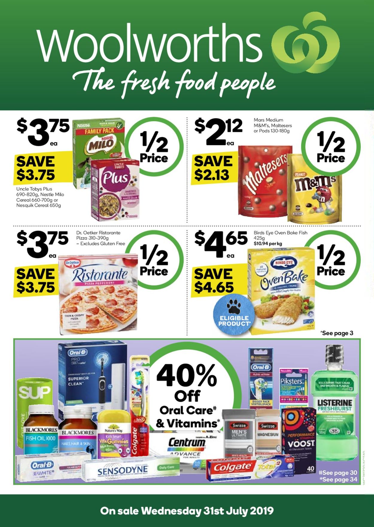 Woolworths Catalogue - 31/07-06/08/2019 (Page 40)