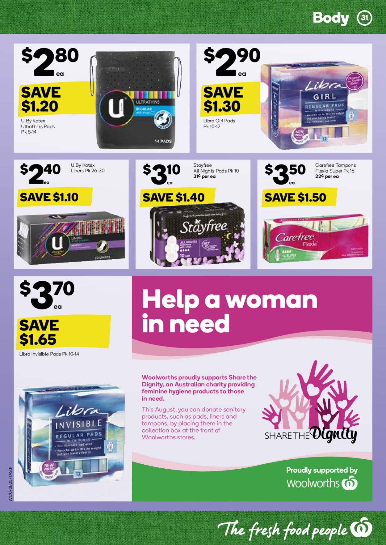 Woolworths Catalogue - 07/08-15/08/2019 (Page 31)
