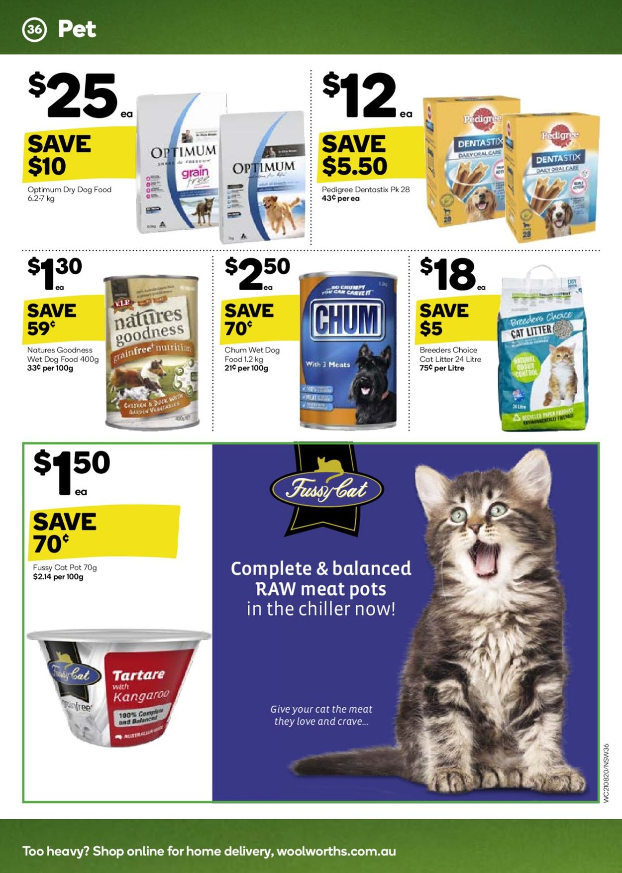 Woolworths Catalogue - 21/08-27/08/2019 (Page 36)