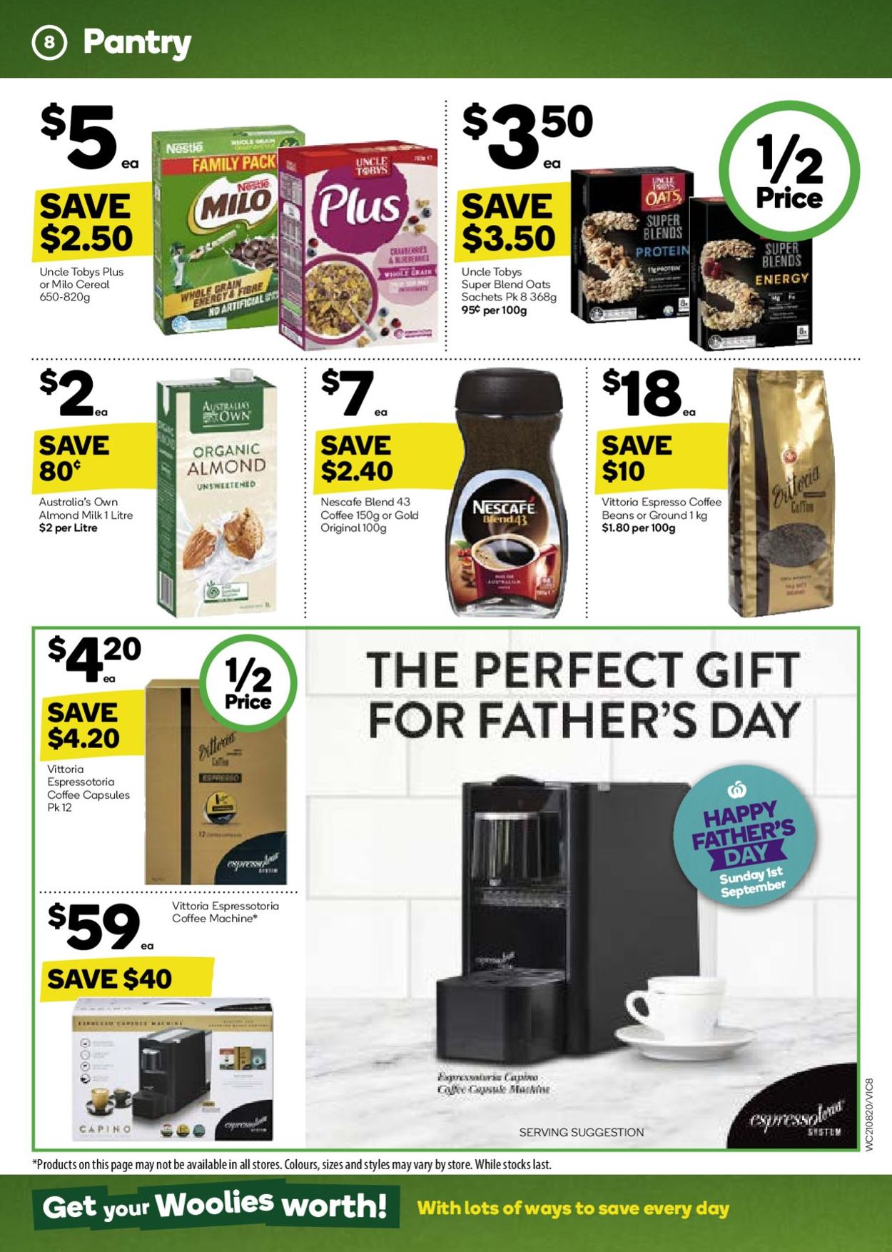 Woolworths Catalogue - 21/08-27/08/2019 (Page 8)