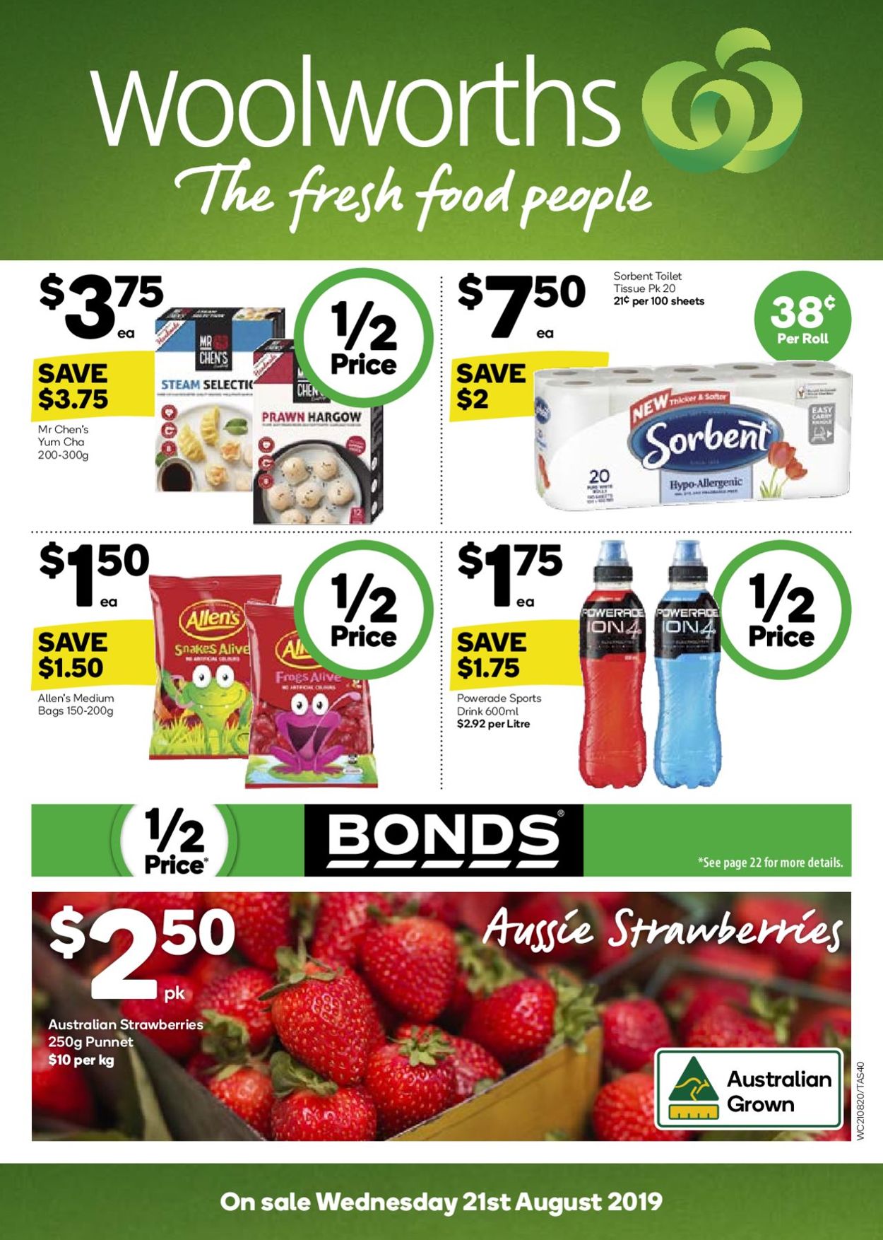 Woolworths Catalogue - 21/08-27/08/2019 (Page 40)