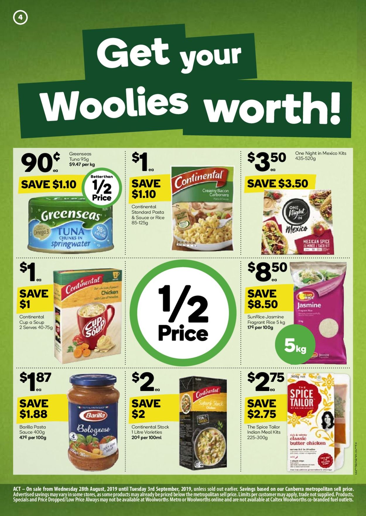 Woolworths Catalogue - 28/08-03/09/2019 (Page 4)