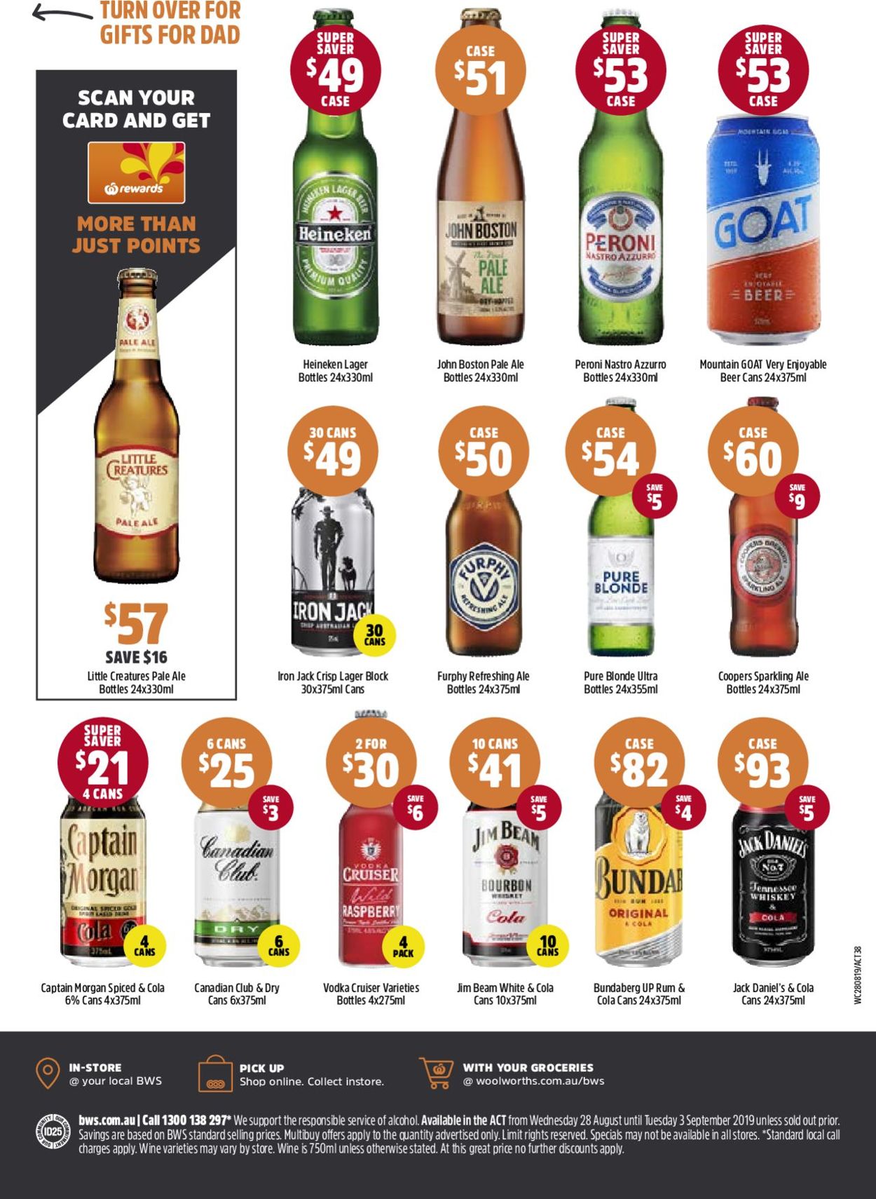 Woolworths Catalogue - 28/08-03/09/2019 (Page 38)