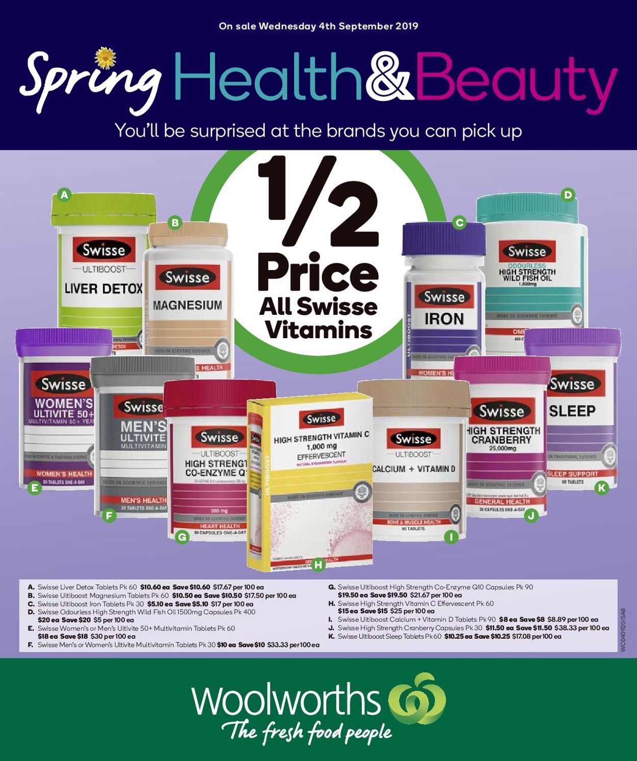 Woolworths Catalogue - 04/09-10/09/2019 (Page 8)