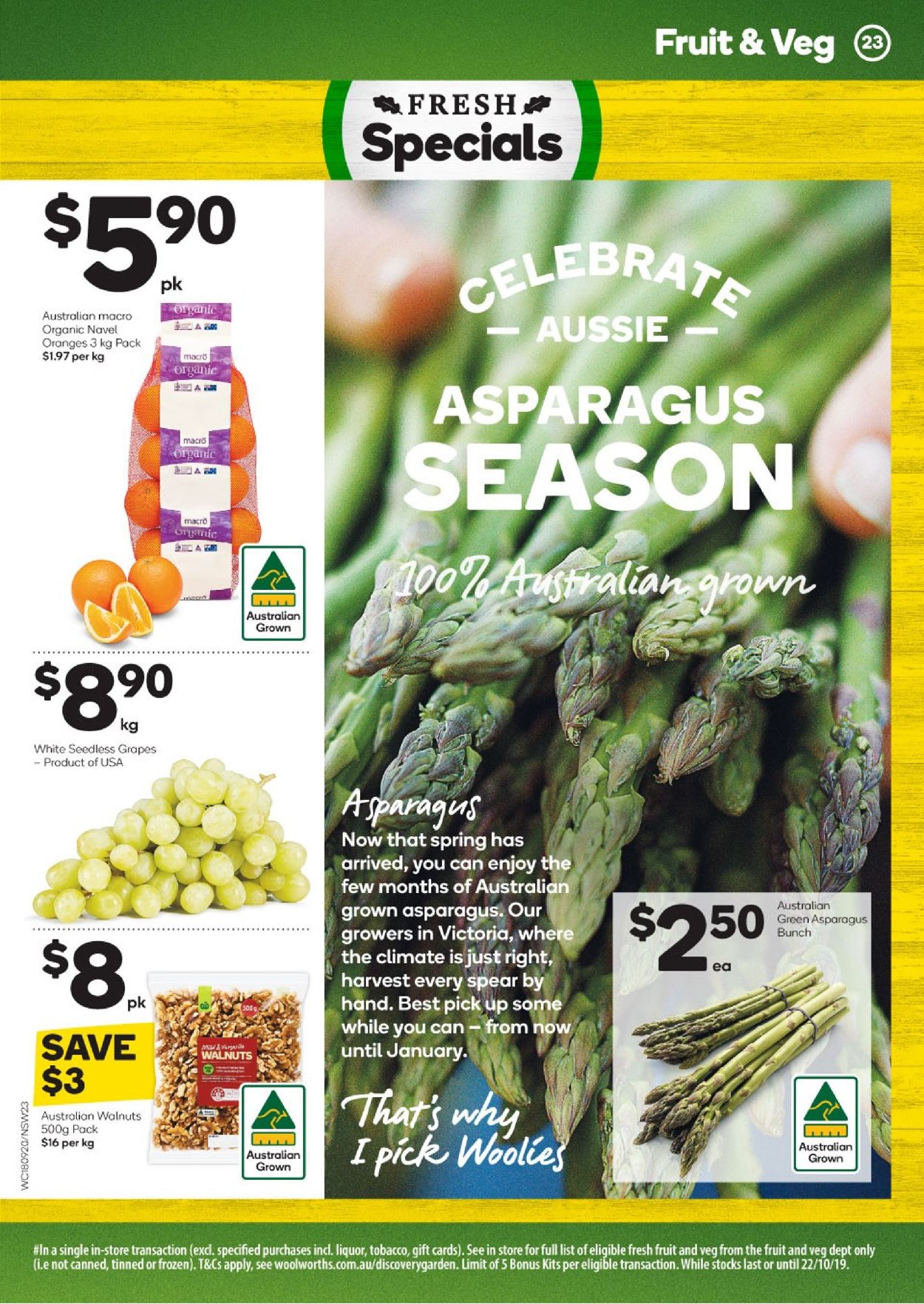 Woolworths Catalogue - 18/09-24/09/2019 (Page 23)