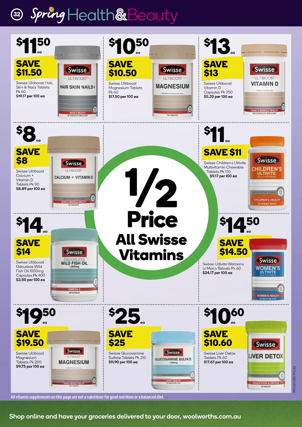 Woolworths Catalogue - 02/10-08/10/2019 (Page 32)