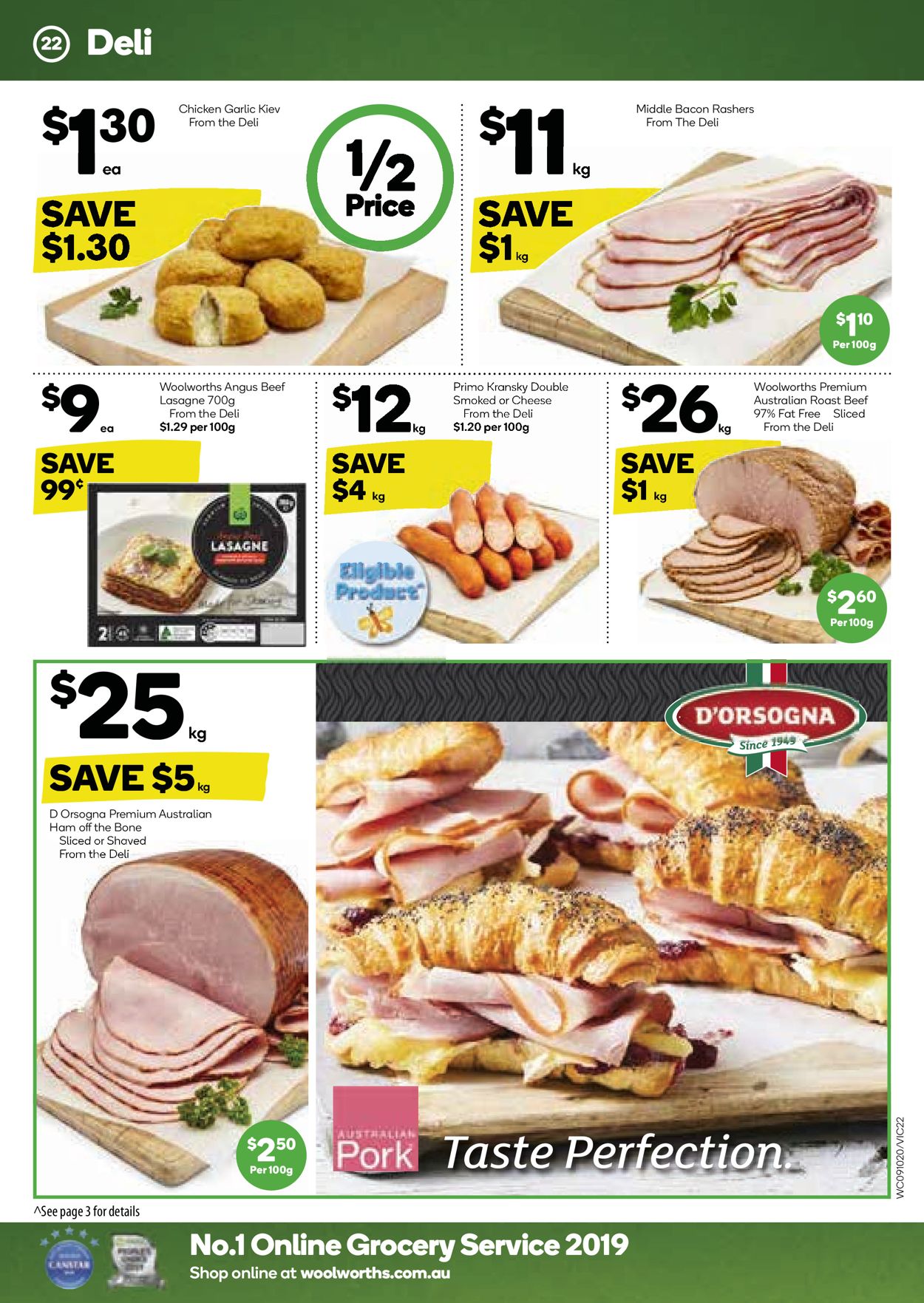 Woolworths Catalogue - 09/10-15/10/2019 (Page 22)