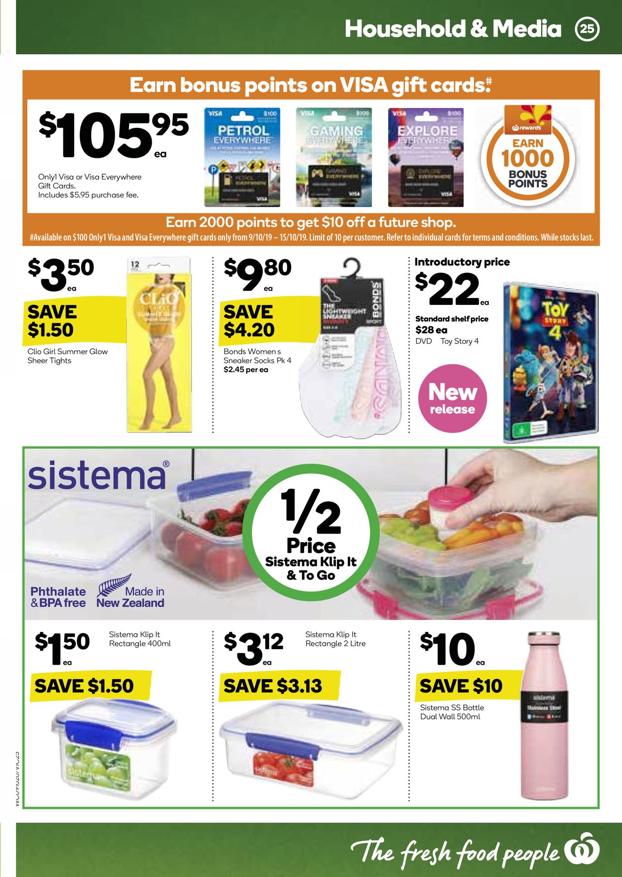 Woolworths Catalogue - 09/10-15/10/2019 (Page 25)