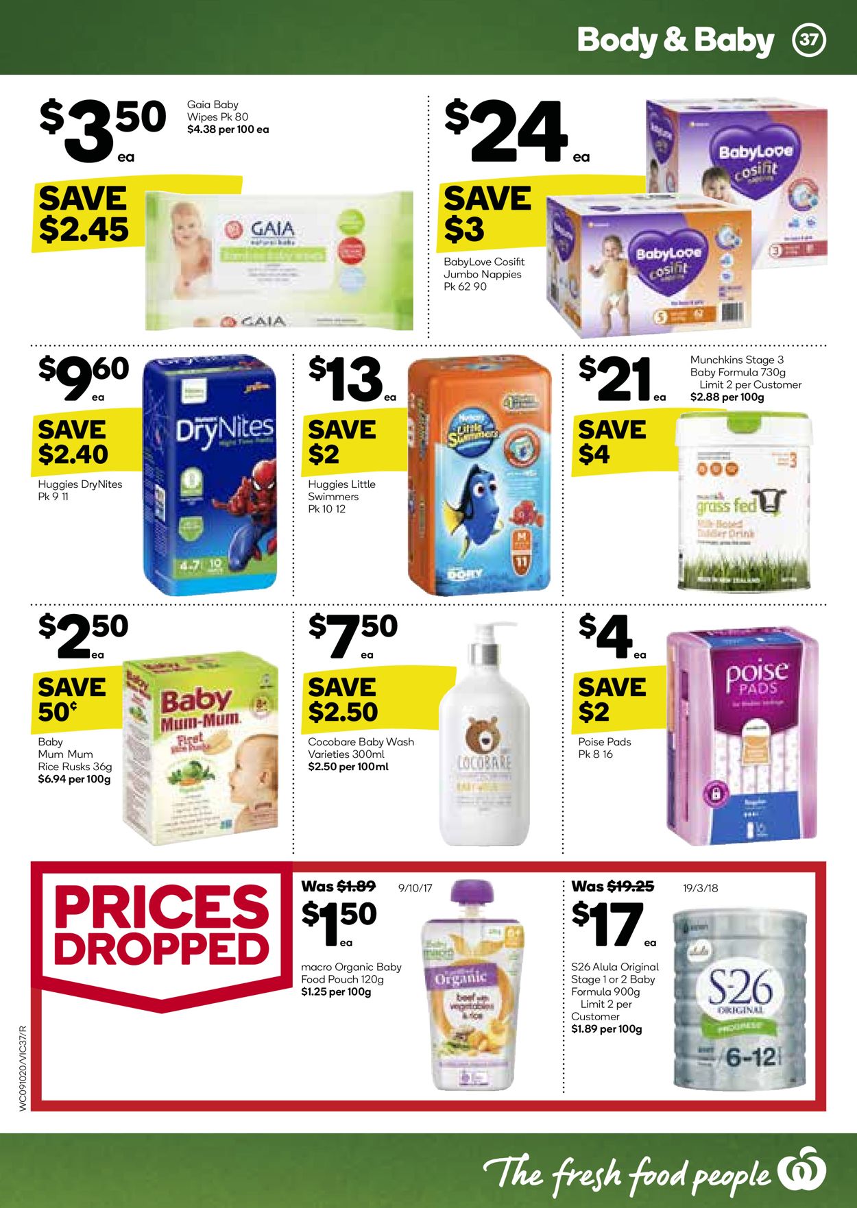 Woolworths Catalogue - 09/10-15/10/2019 (Page 37)