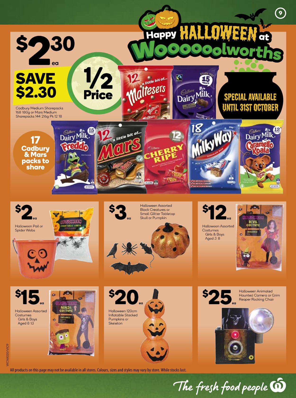 Woolworths Catalogue - 16/10-22/10/2019 (Page 9)