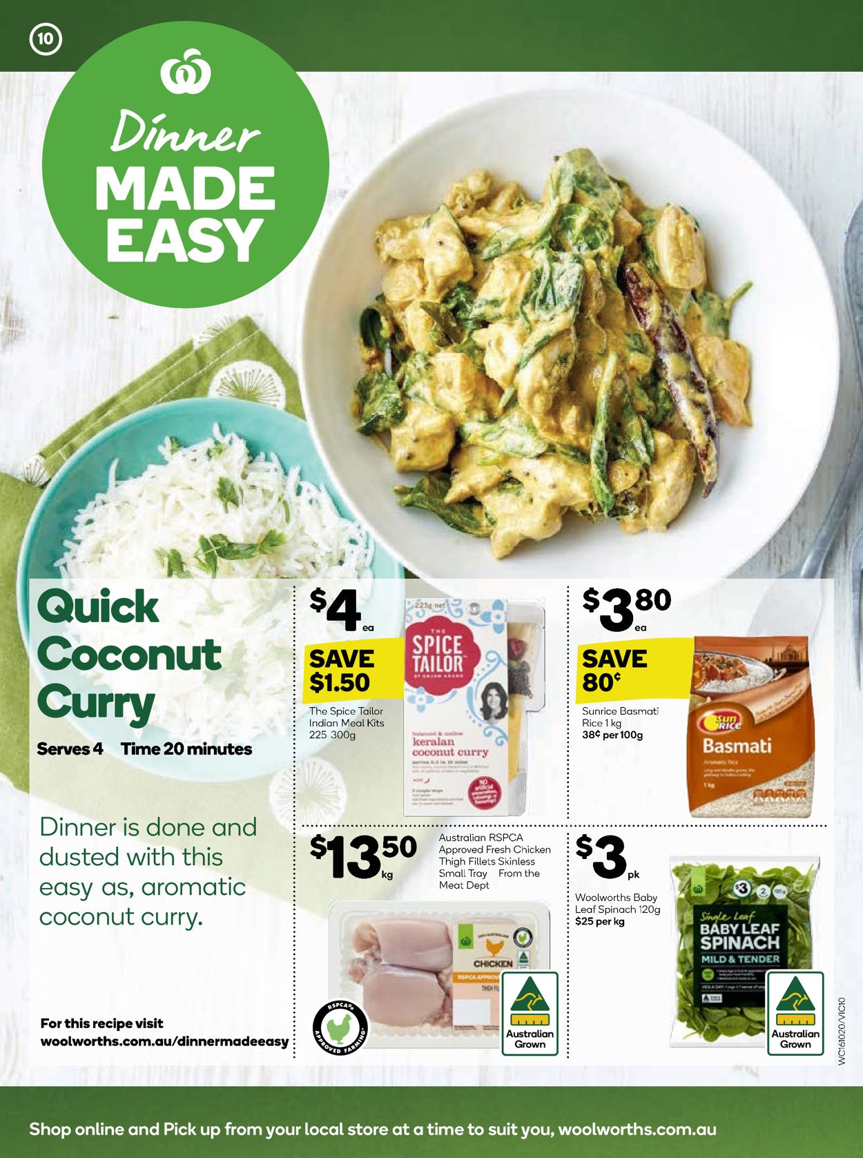 Woolworths Catalogue - 16/10-22/10/2019 (Page 10)