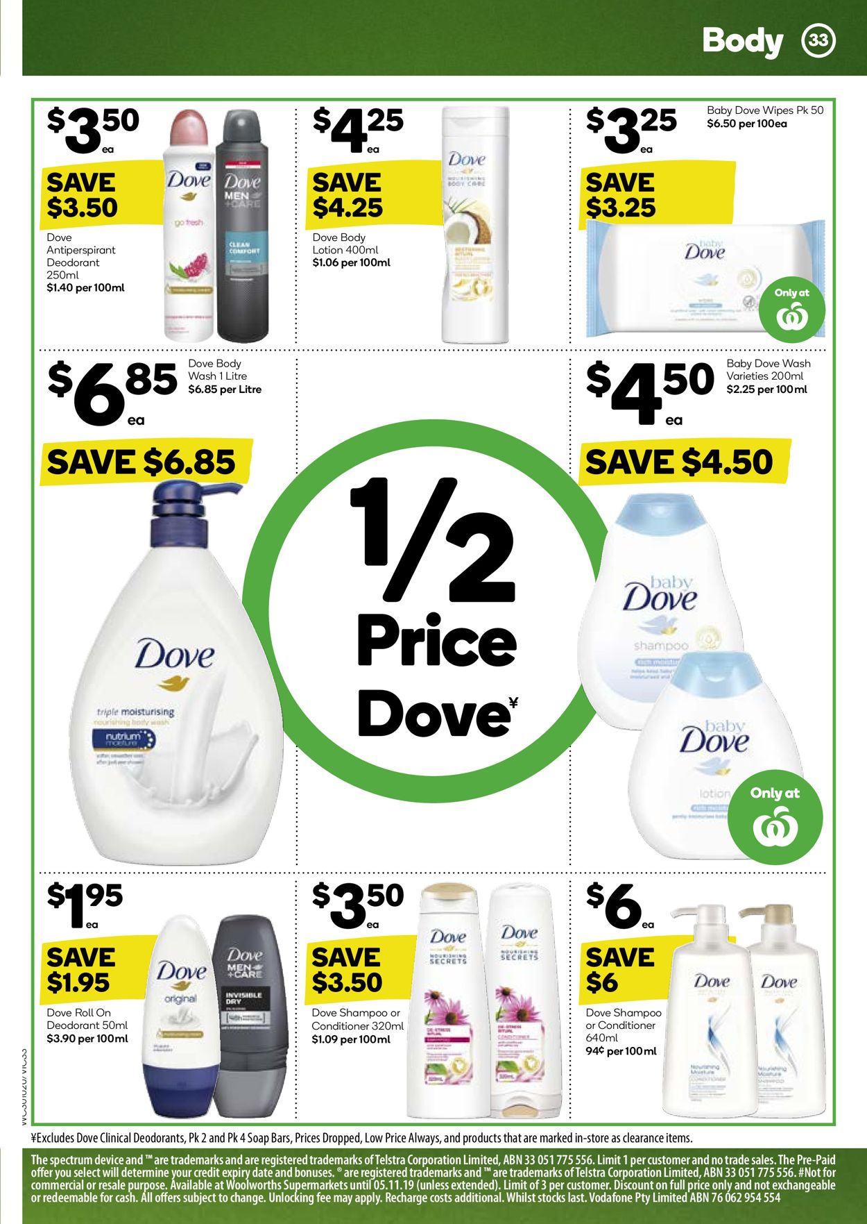 Woolworths Catalogue - 30/10-05/11/2019 (Page 33)