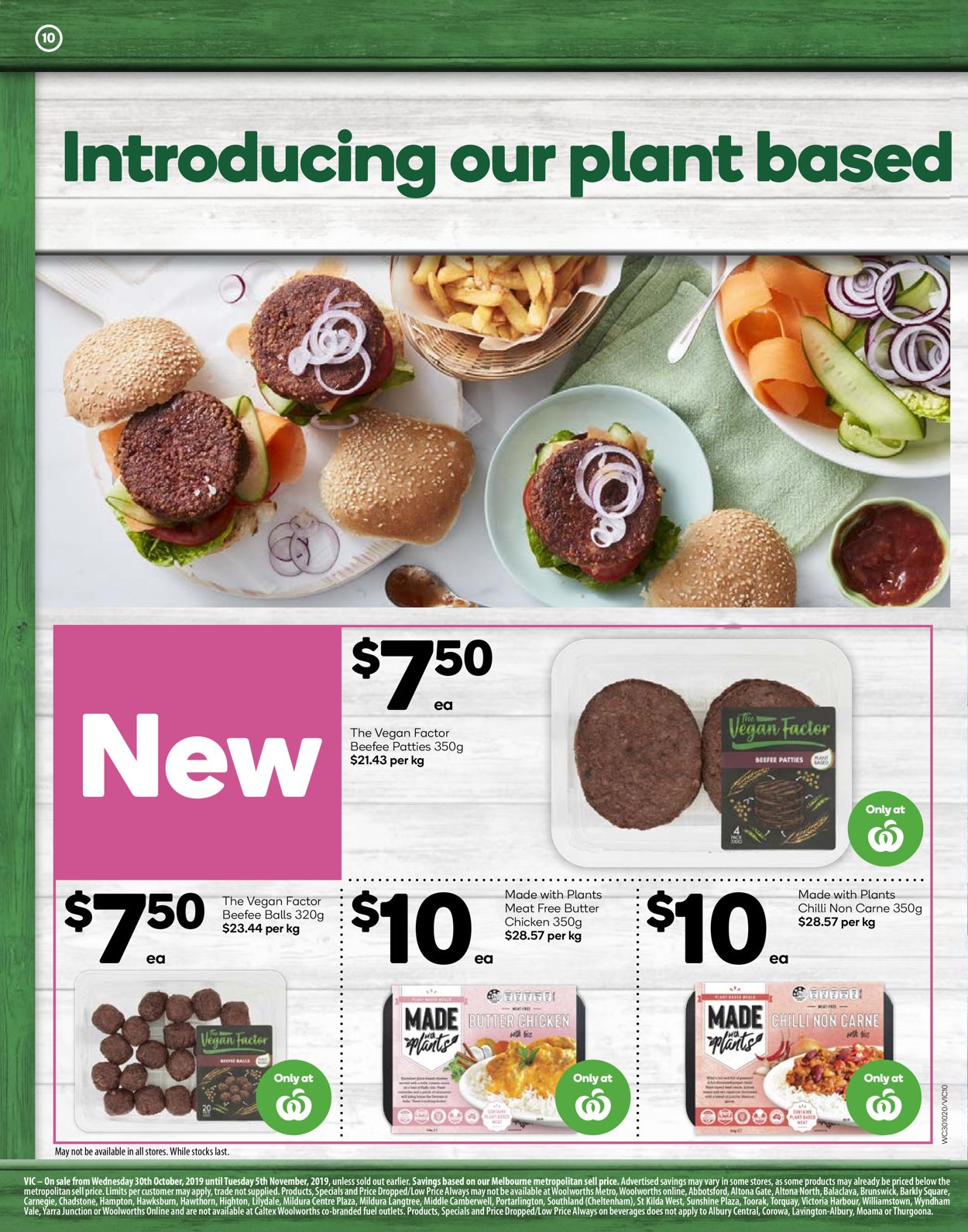 Woolworths Catalogue - 30/10-05/11/2019 (Page 10)