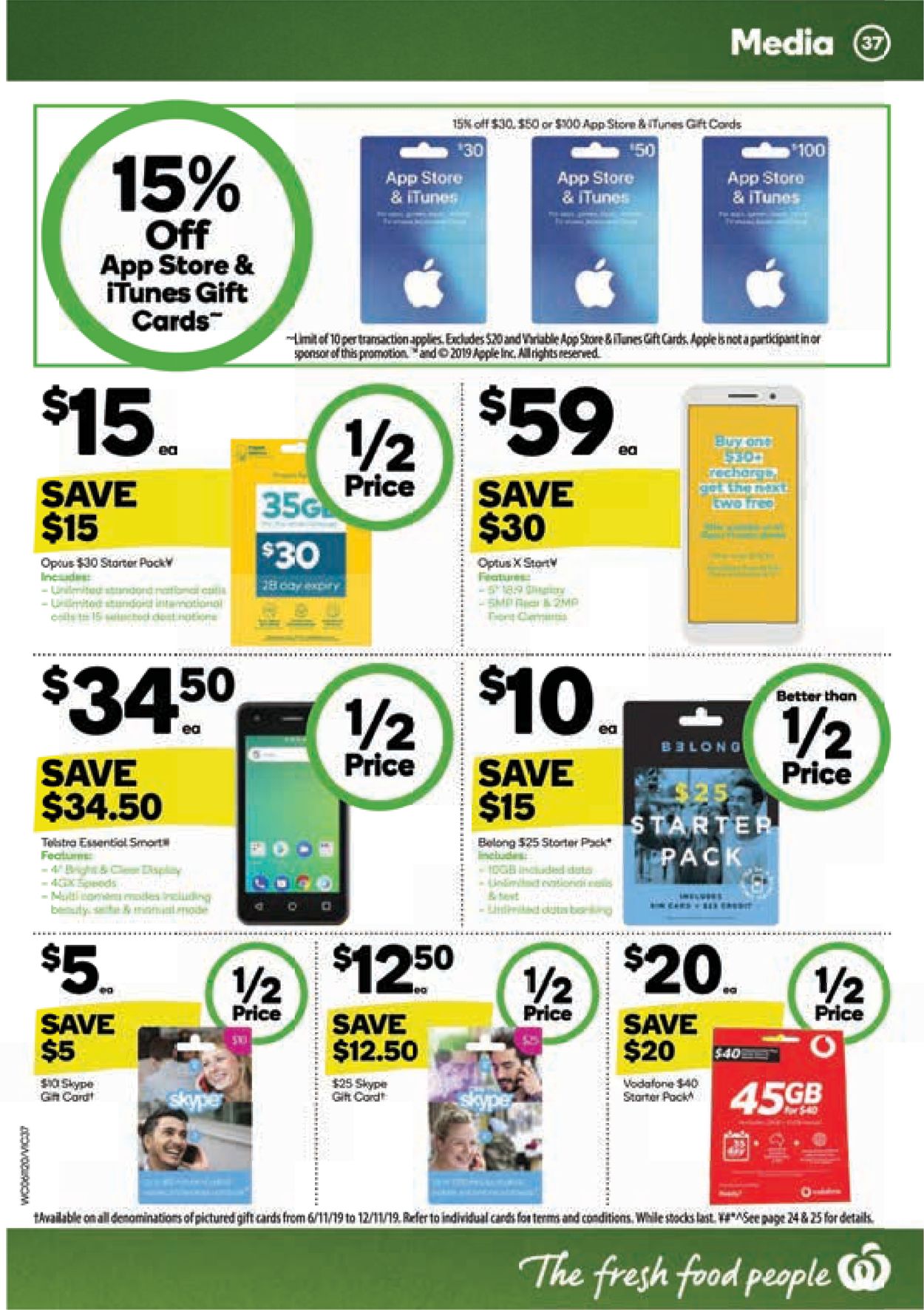 Woolworths Catalogue - 06/11-12/11/2019 (Page 37)