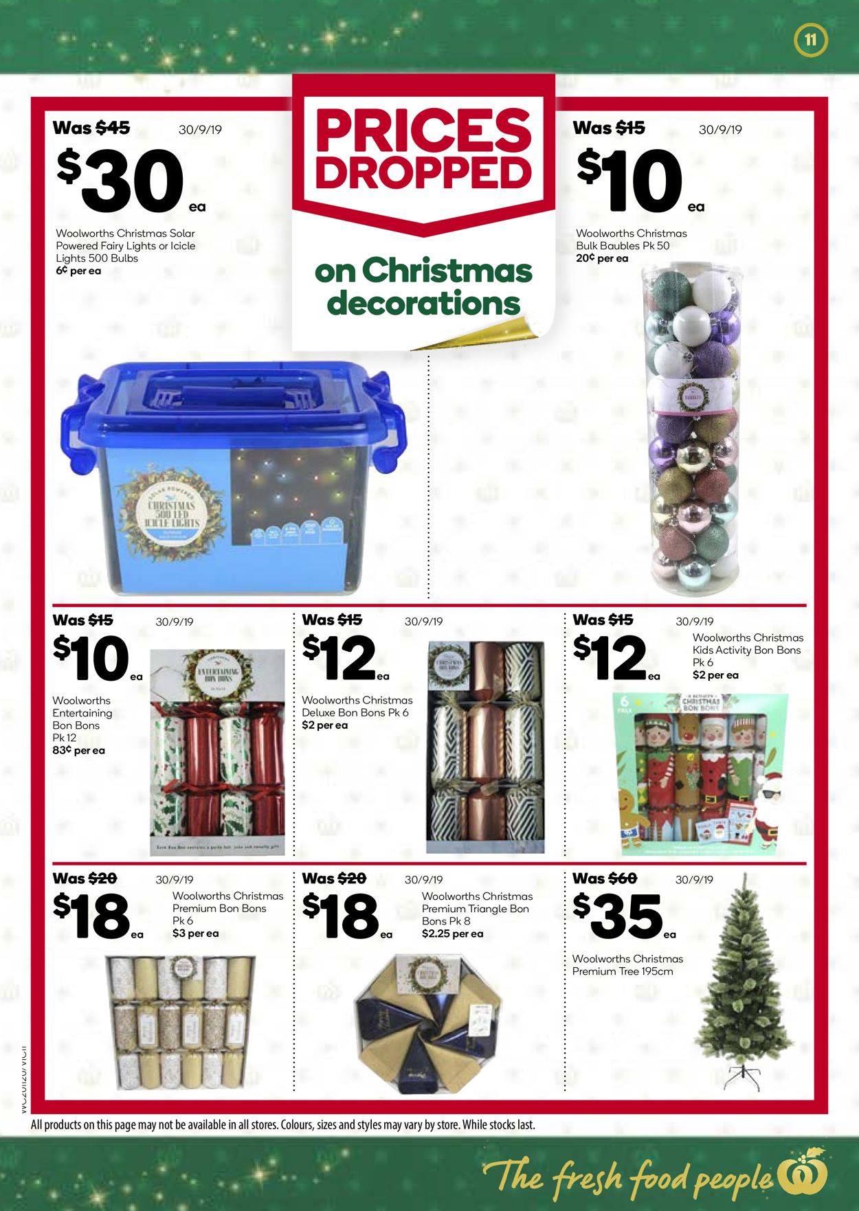 Woolworths Christmas Catalogue 2019 Catalogue - 20/11-26/11/2019 (Page 11)