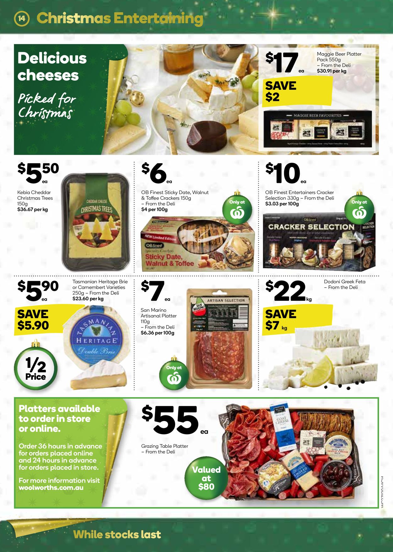 Woolworths Christmas Catalogue 2019 Catalogue - 27/11-03/12/2019 (Page 14)