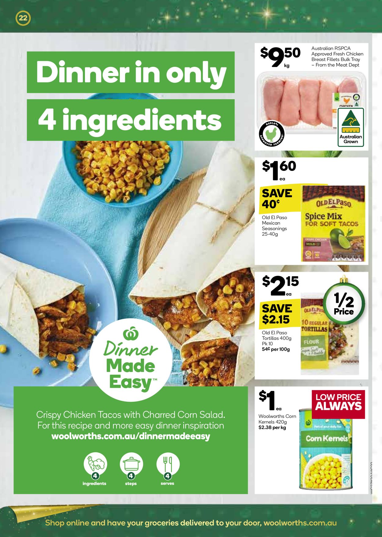 Woolworths Christmas Catalogue 2019 Catalogue - 27/11-03/12/2019 (Page 22)
