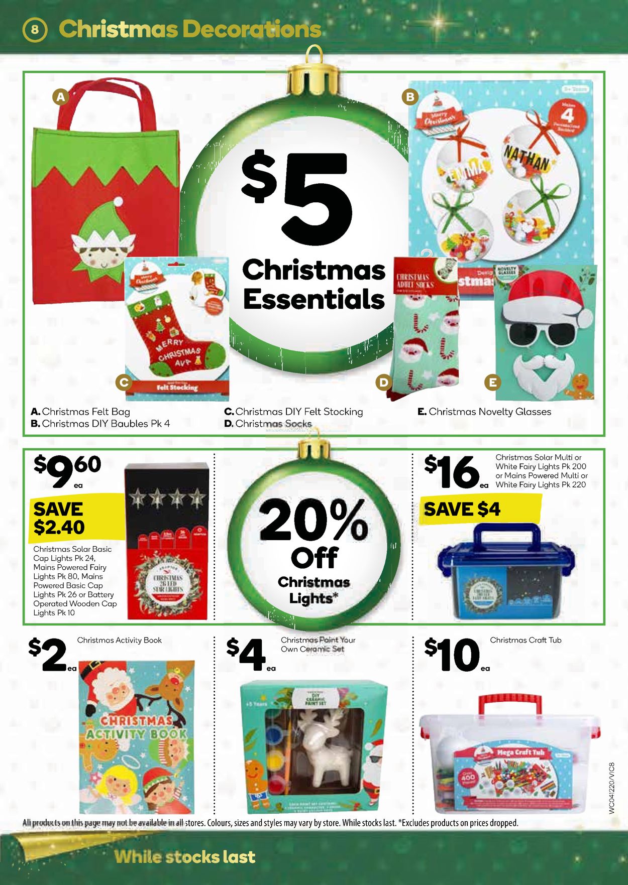 Woolworths Christmas Catalogue 2019 Catalogue - 04/12-10/12/2019 (Page 8)