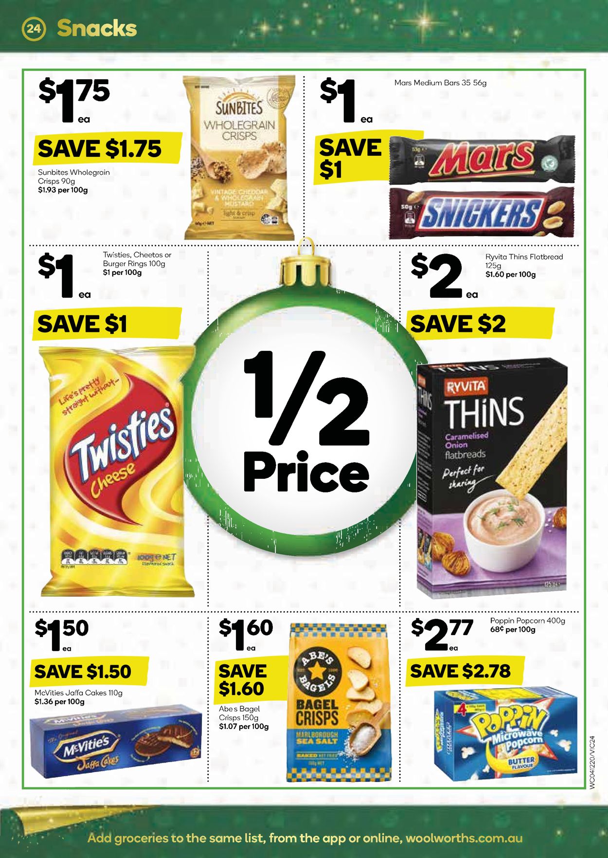 Woolworths Christmas Catalogue 2019 Catalogue - 04/12-10/12/2019 (Page 24)