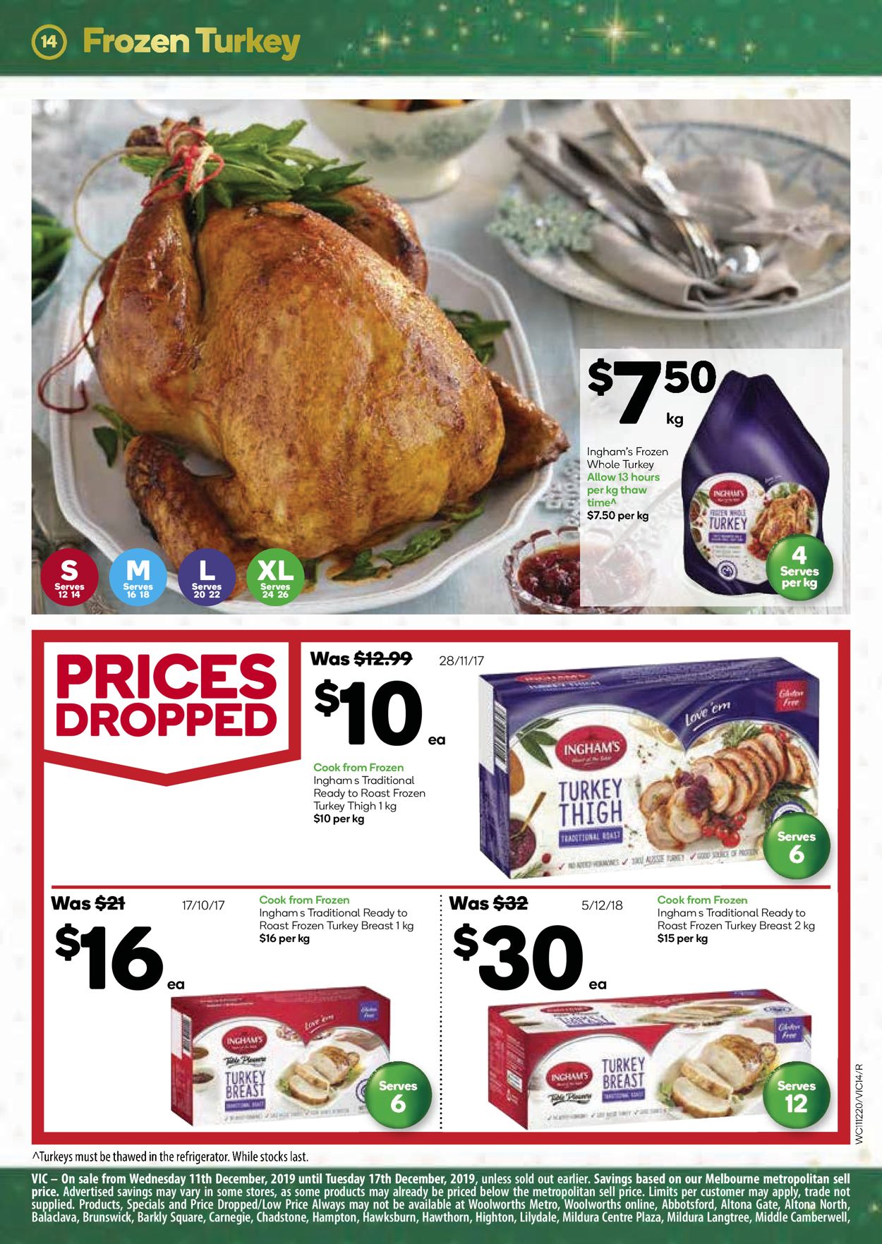 Woolworths Christmas Catalogue 2019 Catalogue - 11/12-17/12/2019 (Page 14)