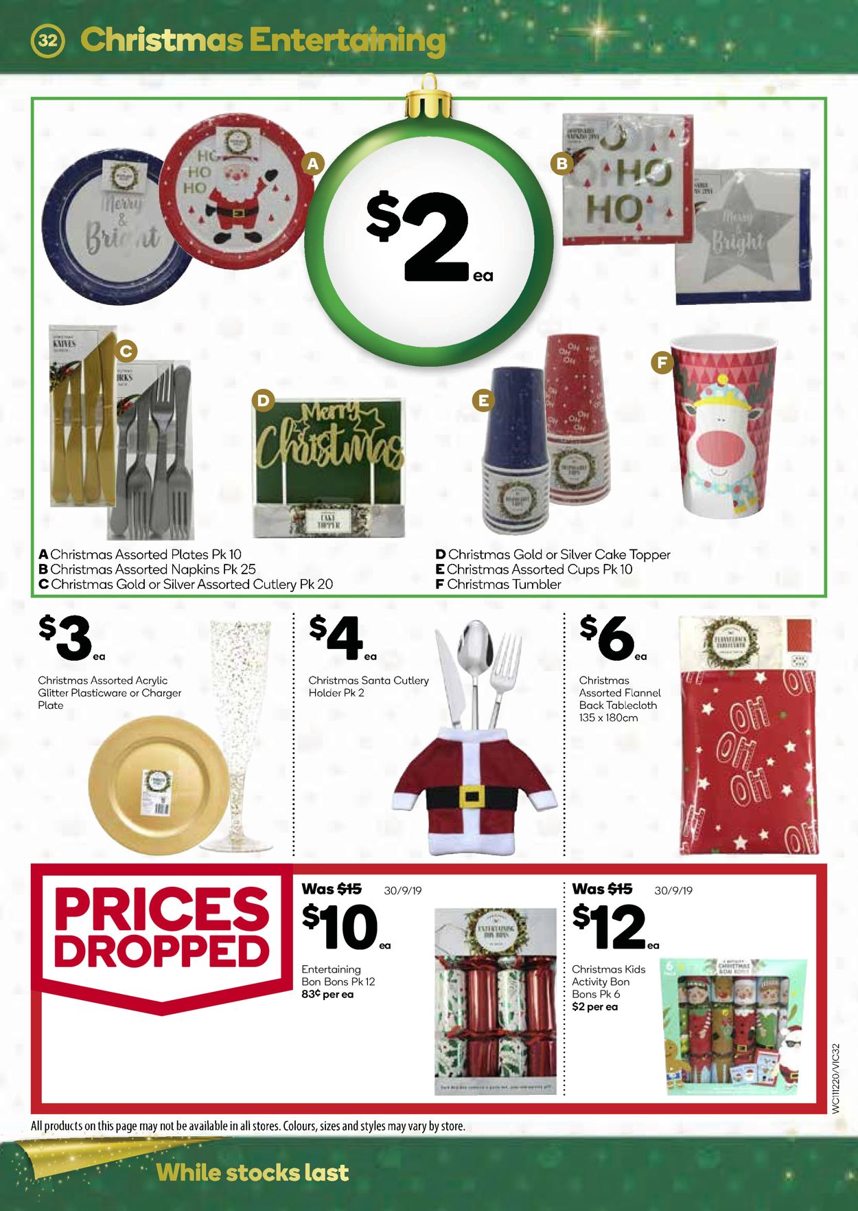 Woolworths Christmas Catalogue 2019 Catalogue - 11/12-17/12/2019 (Page 32)