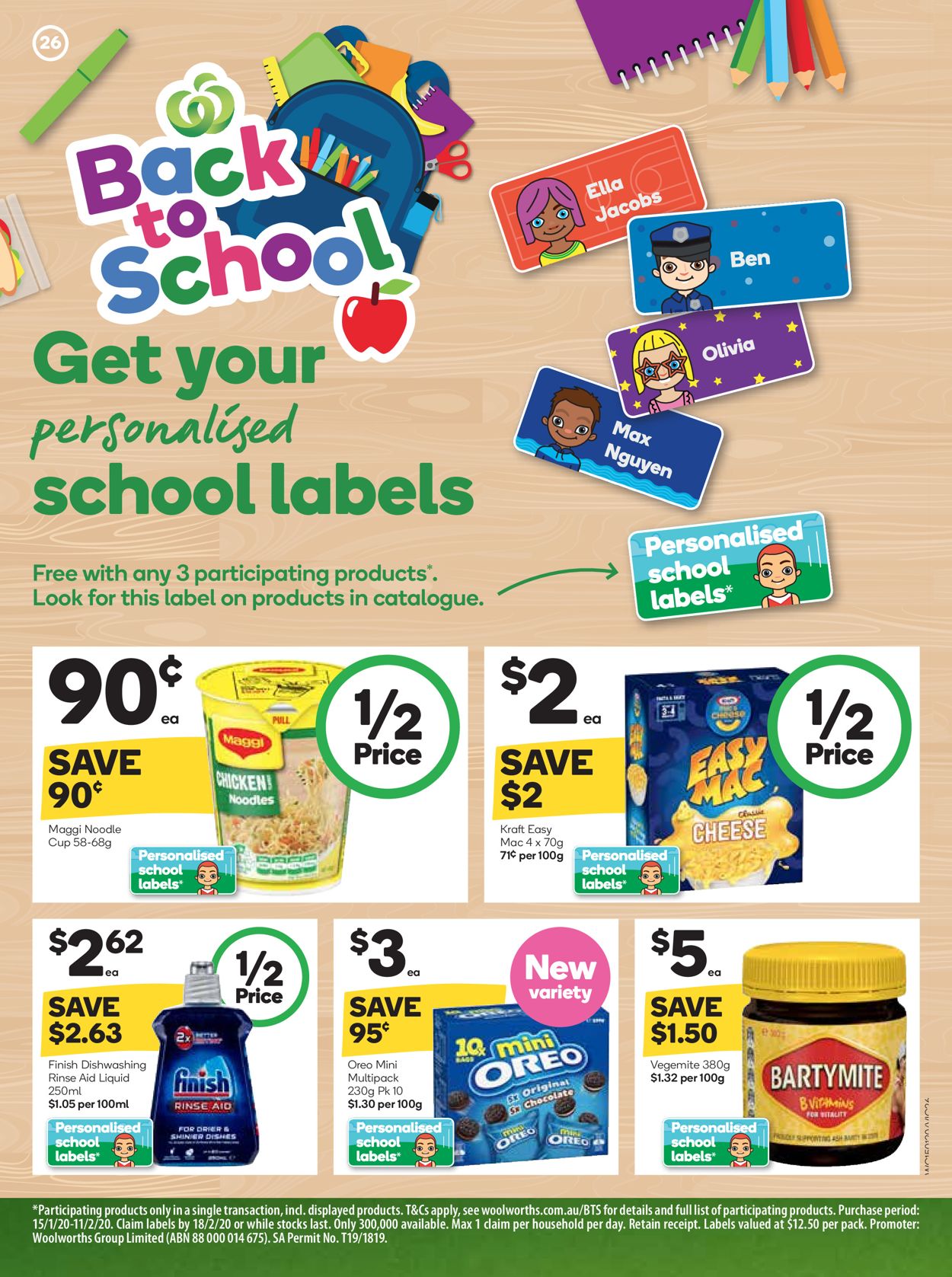 Woolworths Catalogue - 15/01-21/01/2020 (Page 26)