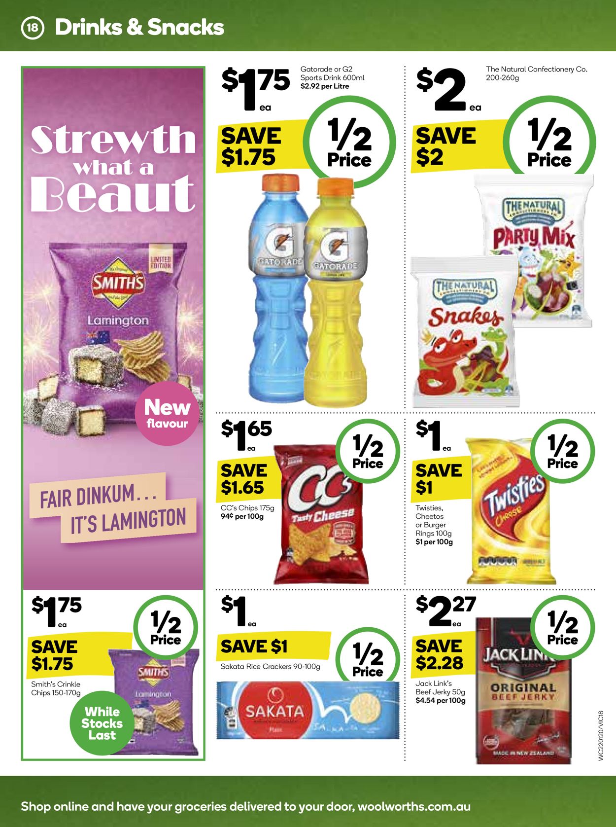 Woolworths Catalogue - 22/01-28/01/2020 (Page 18)