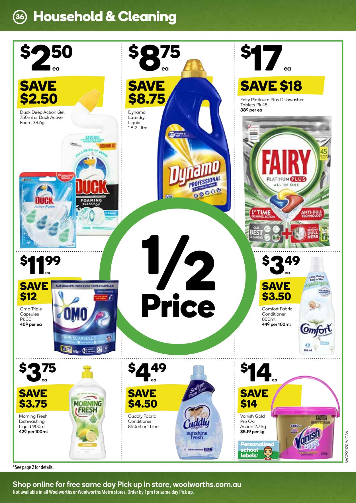 Woolworths Catalogue - 29/01-04/02/2020 (Page 36)