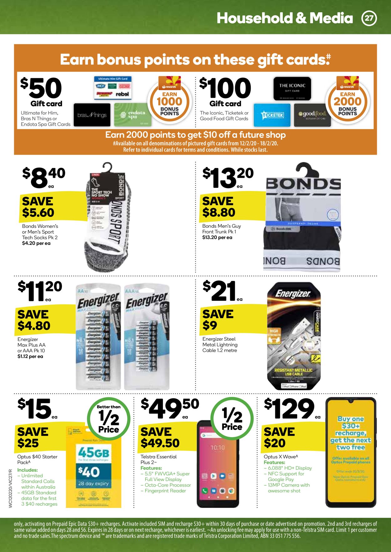 Woolworths Catalogue - 12/02-18/02/2020 (Page 27)