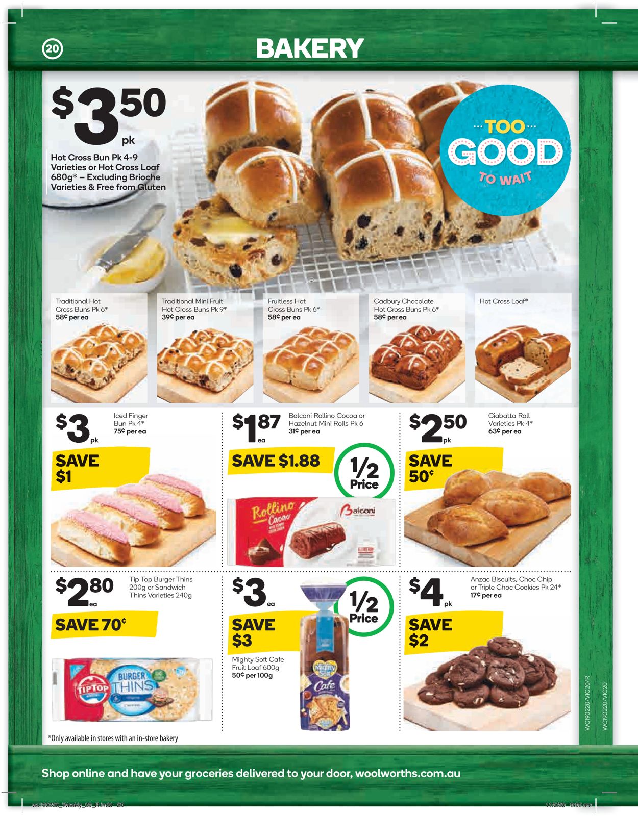 Woolworths Catalogue - 19/02-25/02/2020 (Page 20)