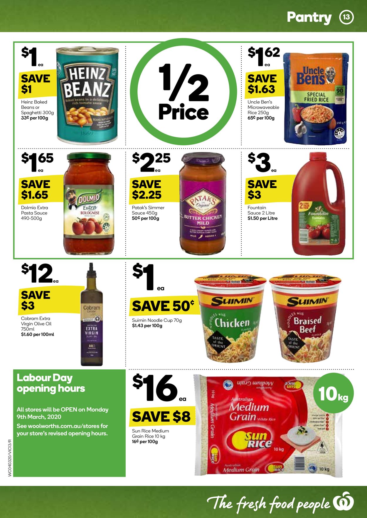 Woolworths Catalogue - 04/03-10/03/2020 (Page 13)