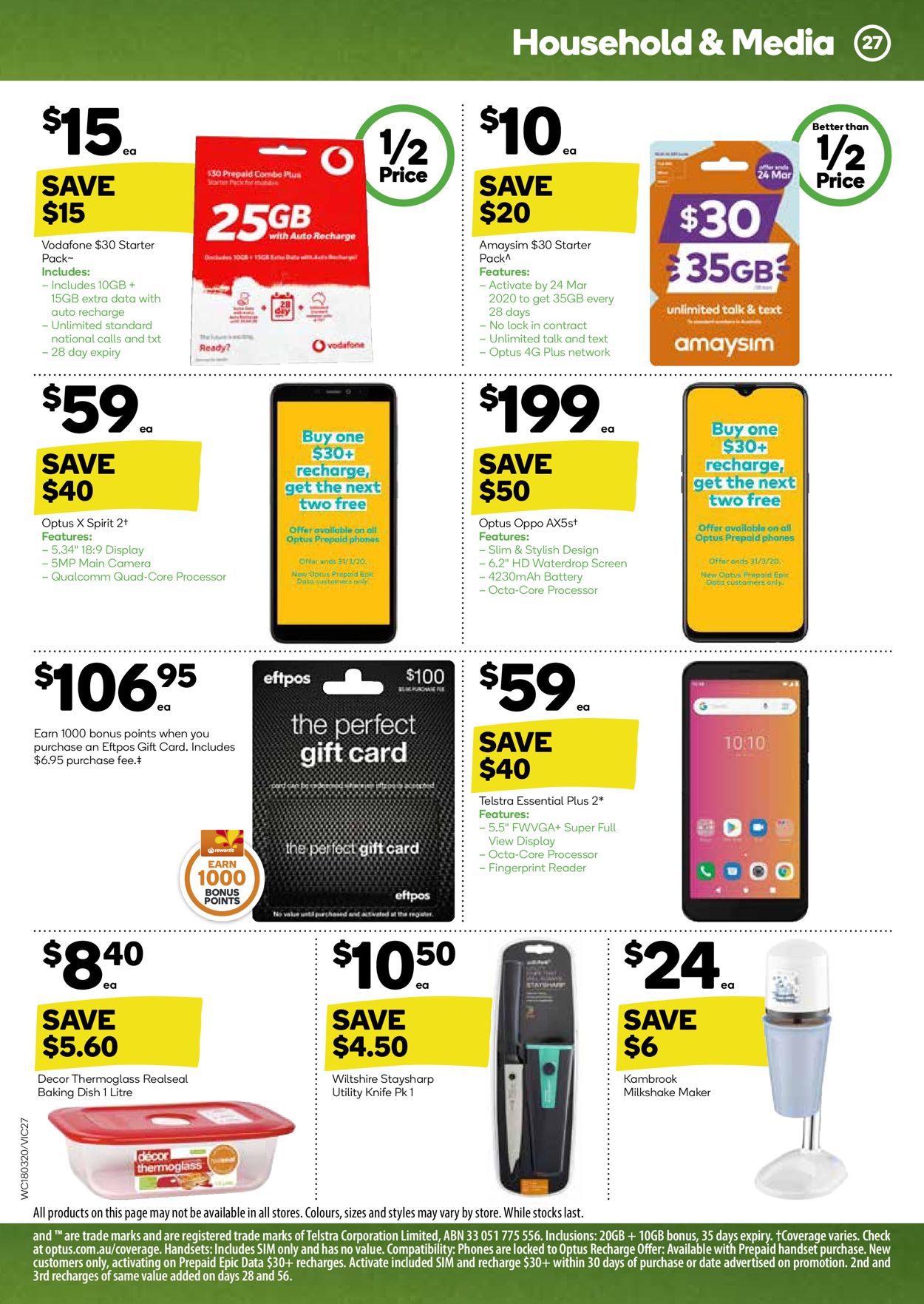 Woolworths Catalogue - 18/03-24/03/2020 (Page 27)
