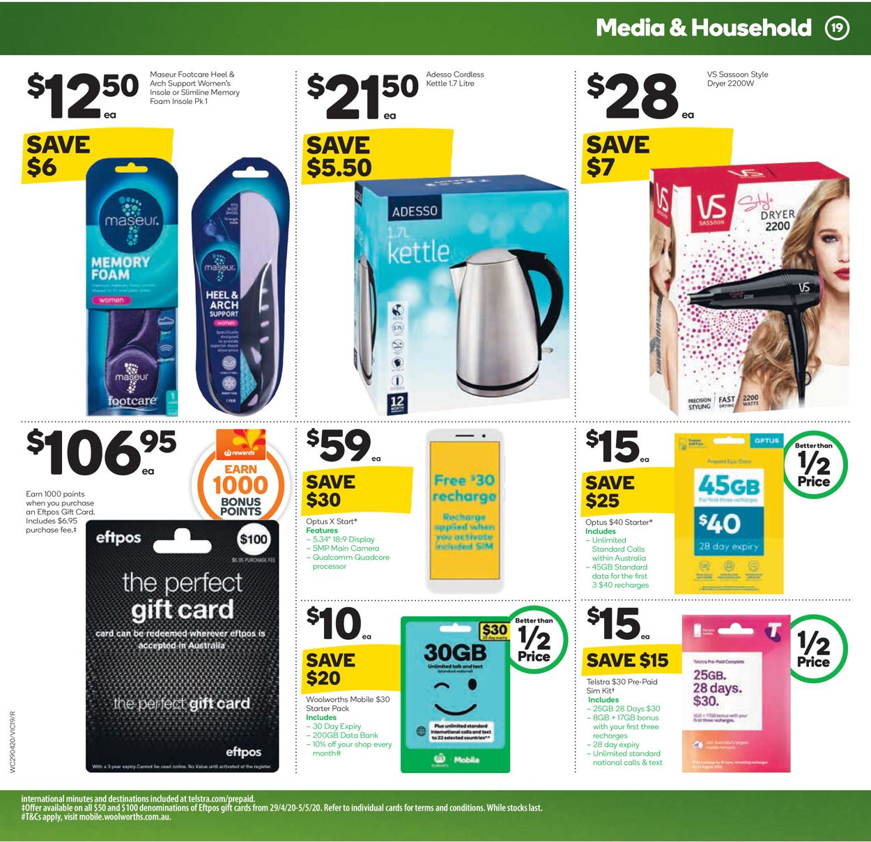 Woolworths Catalogue - 29/04-05/05/2020 (Page 29)