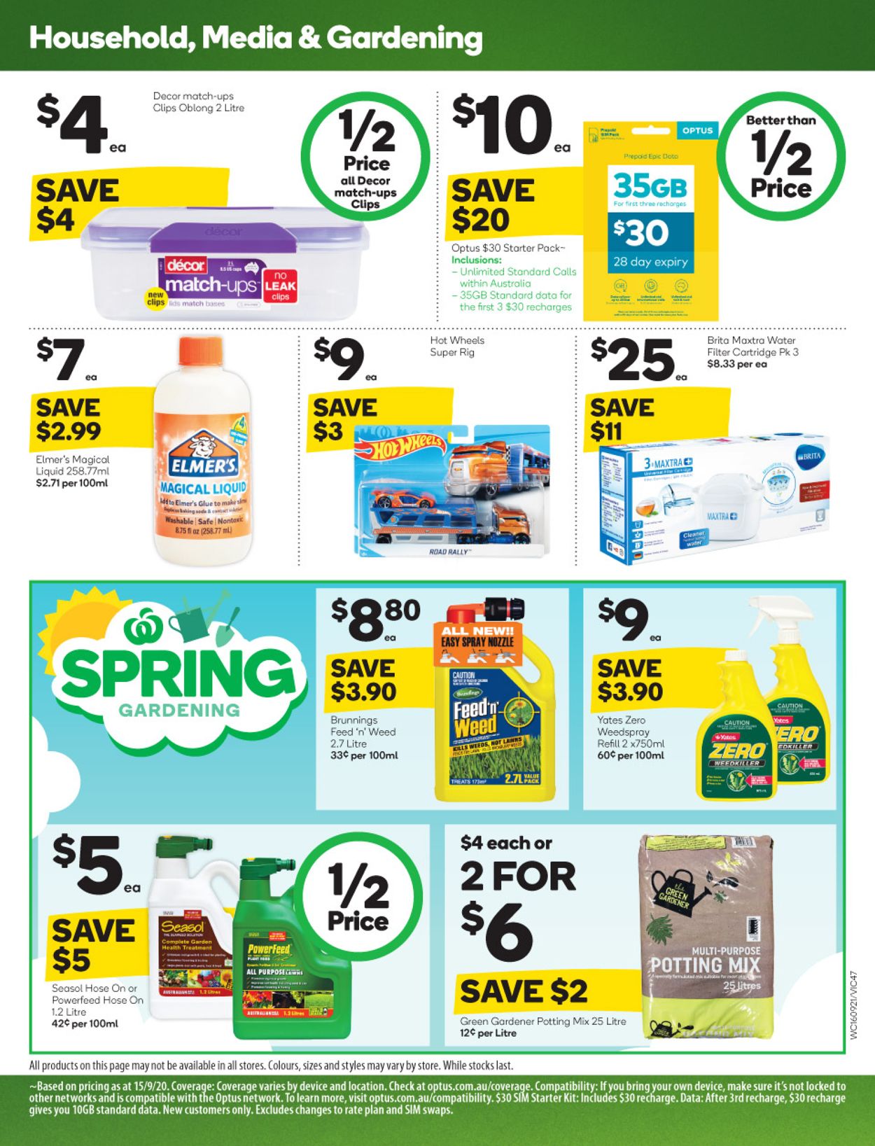 Woolworths Catalogue - 16/09-22/09/2020 (Page 47)