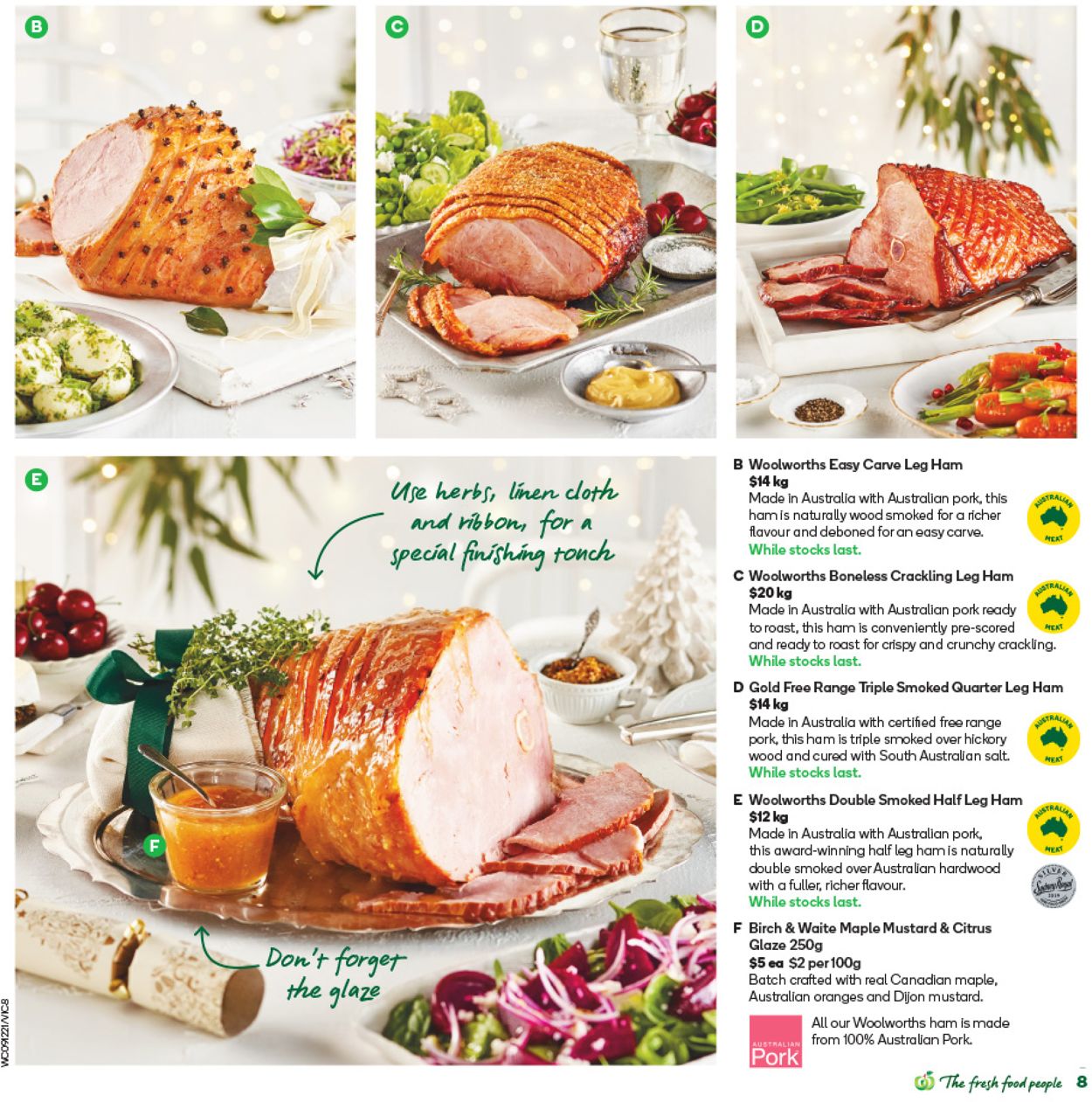Woolworths - Christmas 2020 Catalogue - 09/12-14/12/2020 (Page 8)