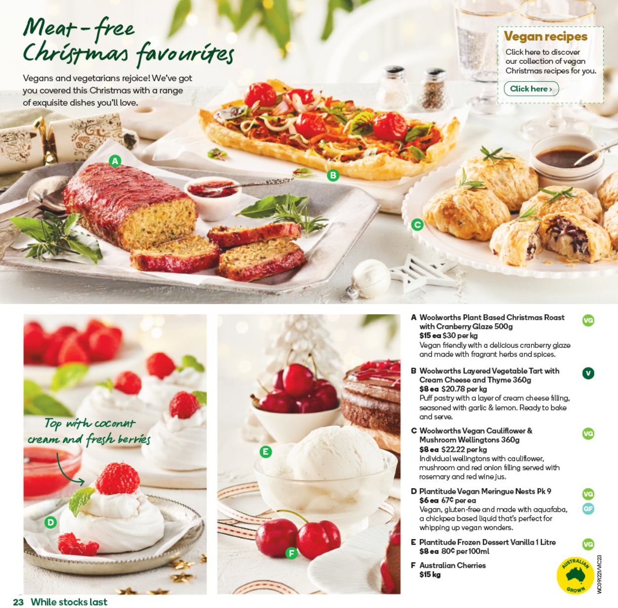 Woolworths - Christmas 2020 Catalogue - 09/12-14/12/2020 (Page 23)