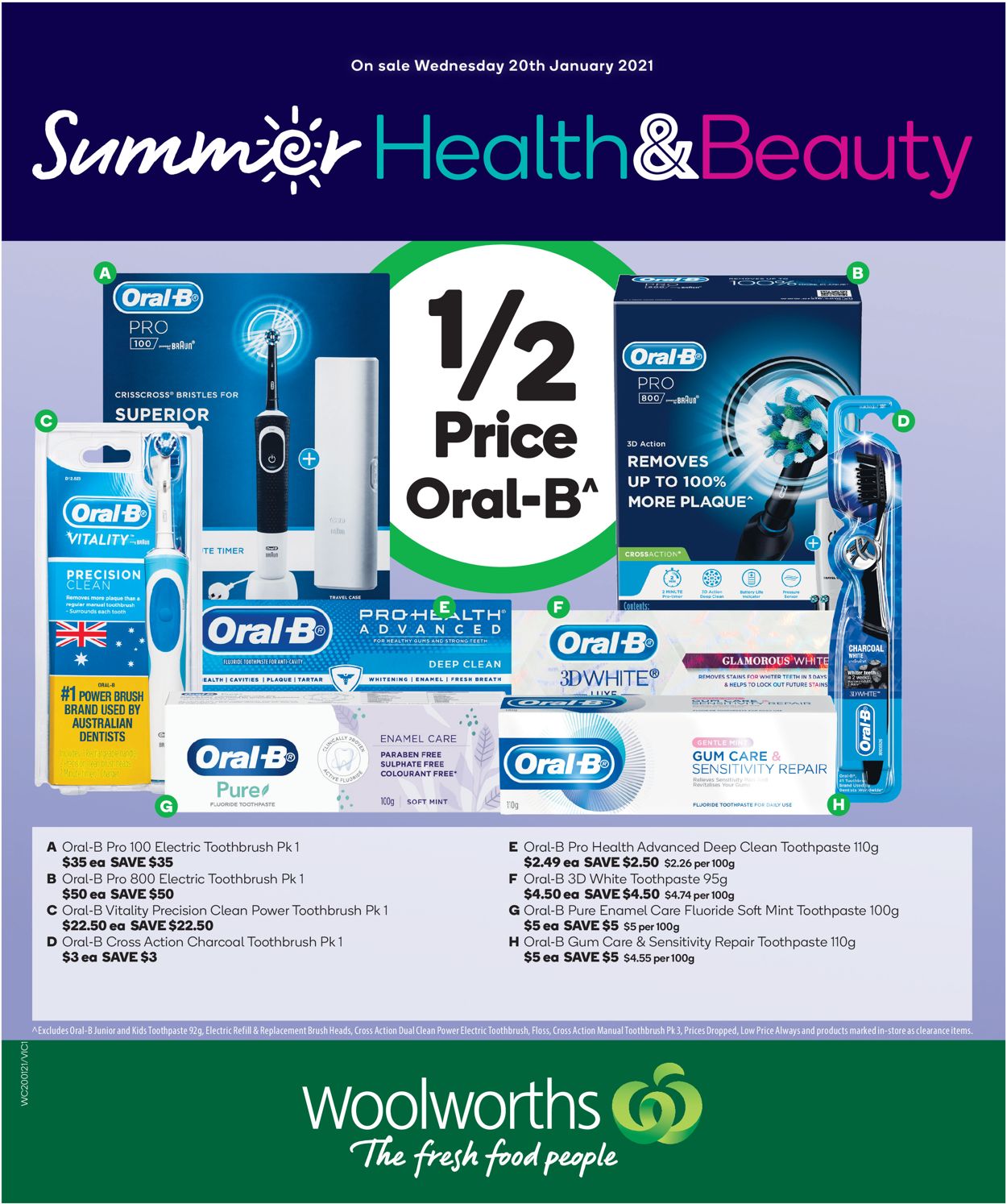 Woolworths - Health & Beauty Catalogue - 20/01-26/01/2021