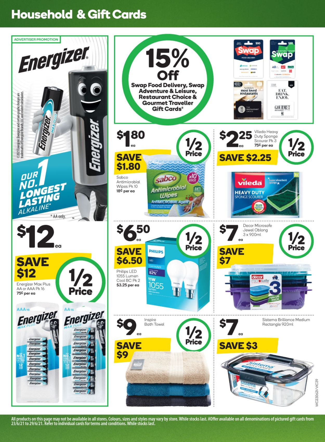Woolworths Catalogue - 23/06-29/06/2021 (Page 39)